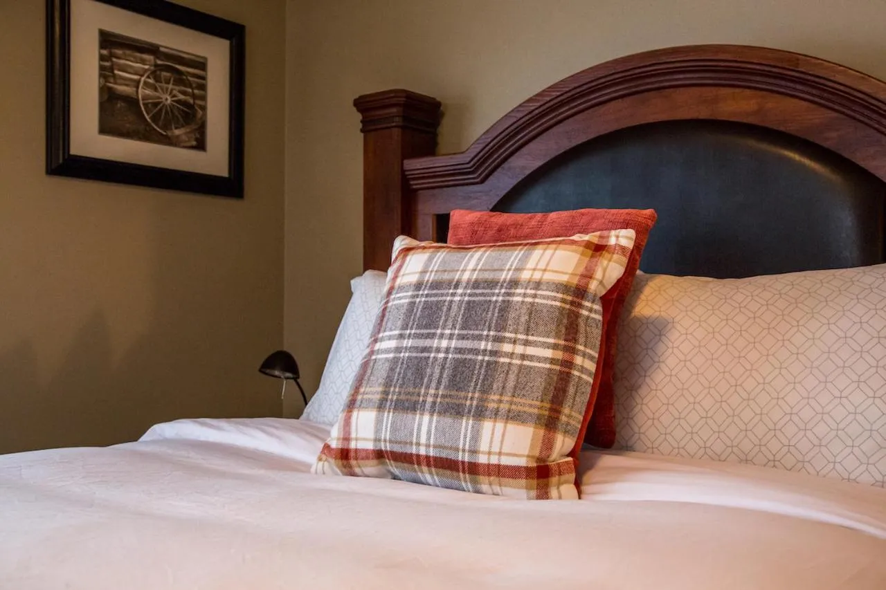 Bedroom, Bed in Give Something Back Retreat by Revelstoke Vacations