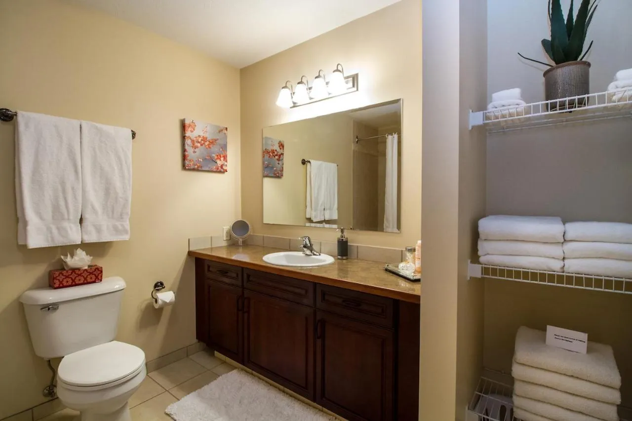 Bathroom in Give Something Back Retreat by Revelstoke Vacations