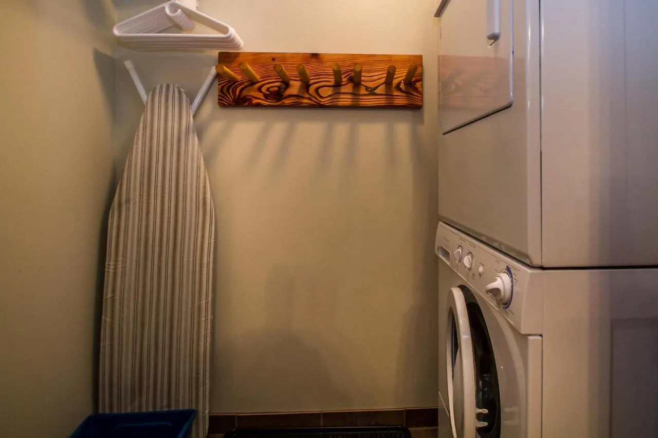 laundry in Give Something Back Retreat by Revelstoke Vacations