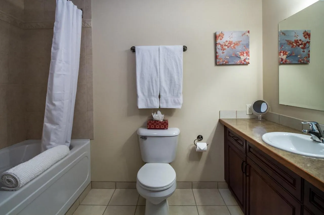 Bathroom in Give Something Back Retreat by Revelstoke Vacations