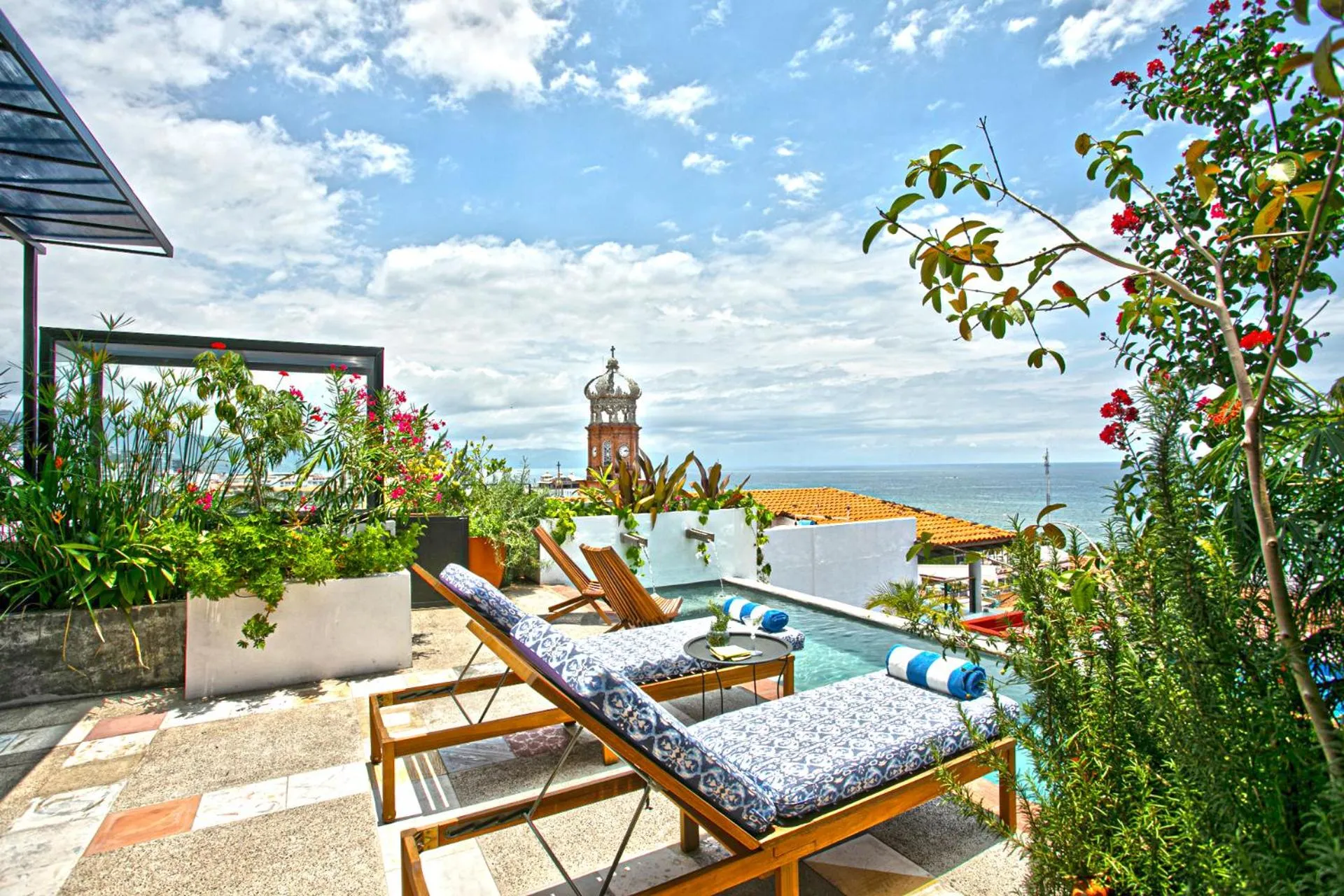 Swimming pool in Casa Pancha Puerto Vallarta Centro - Adults Only