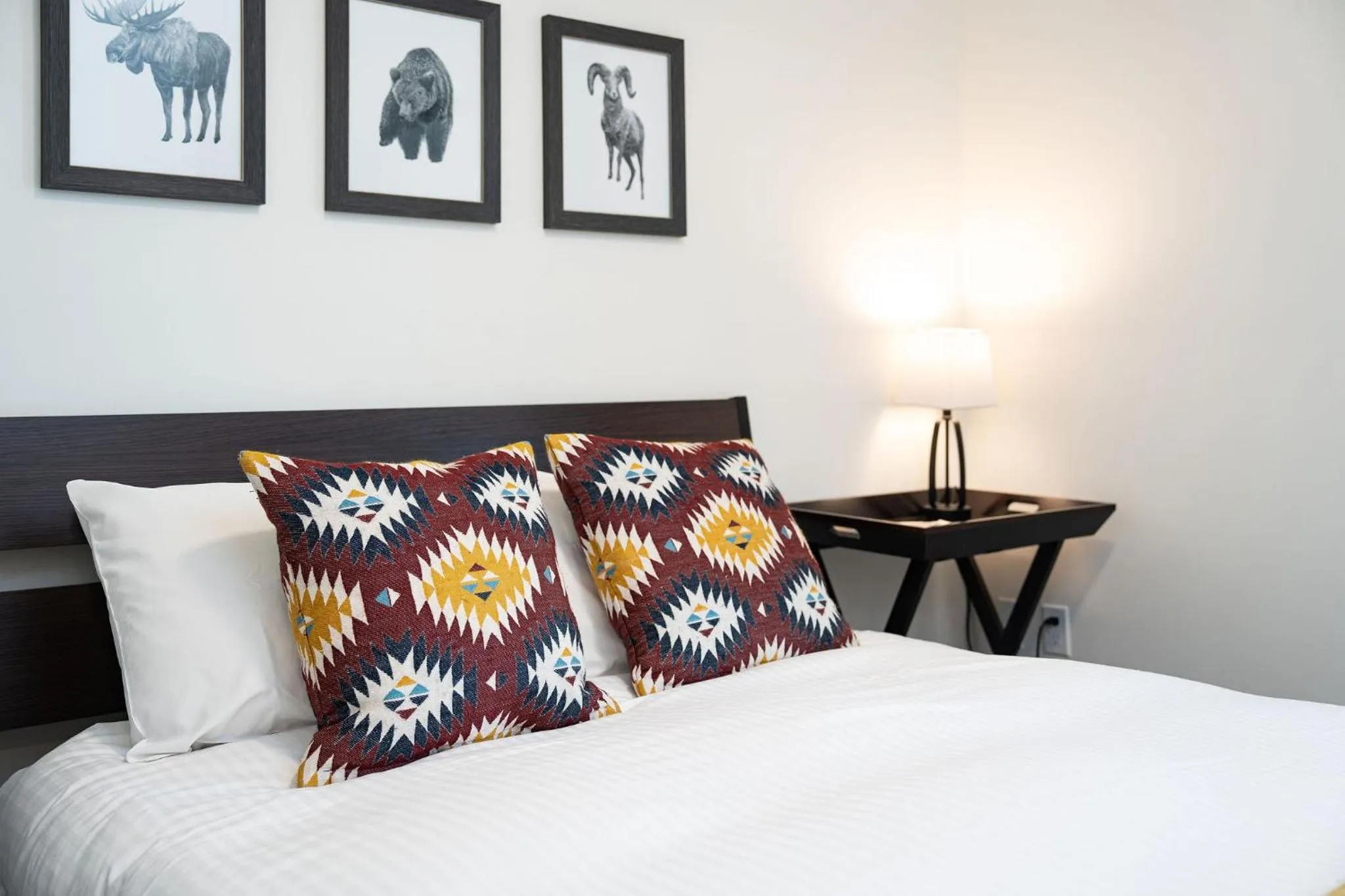 Bed in The Mac Shack by Revelstoke Vacations