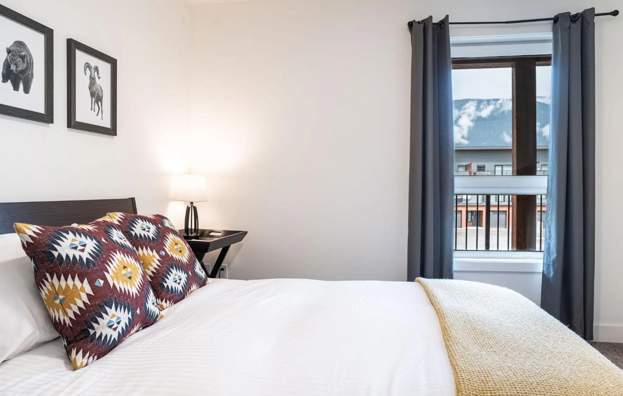 Bed in The Mac Shack by Revelstoke Vacations