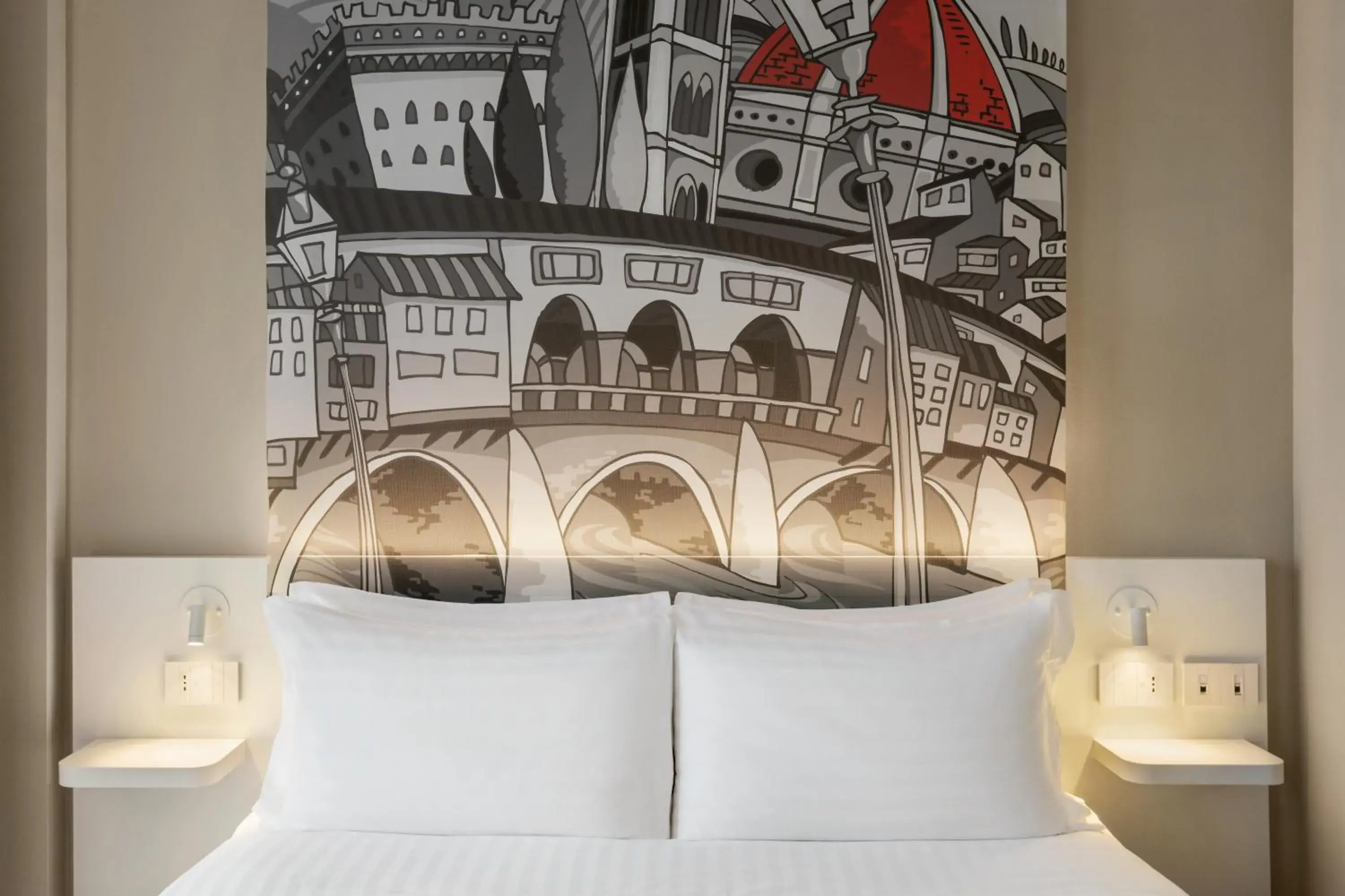 Bed in Wyndham Garden Florence Bed in Wyndham Garden Florence