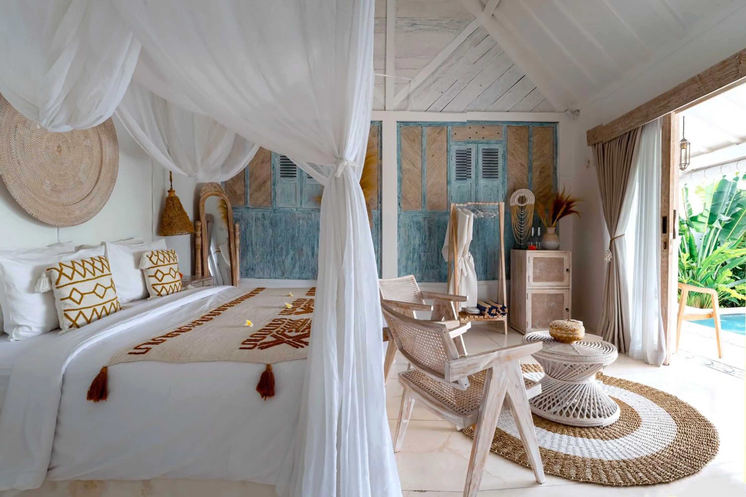 Bedroom, Bed in Atalaya Villas Nusa Penida - Adults only
