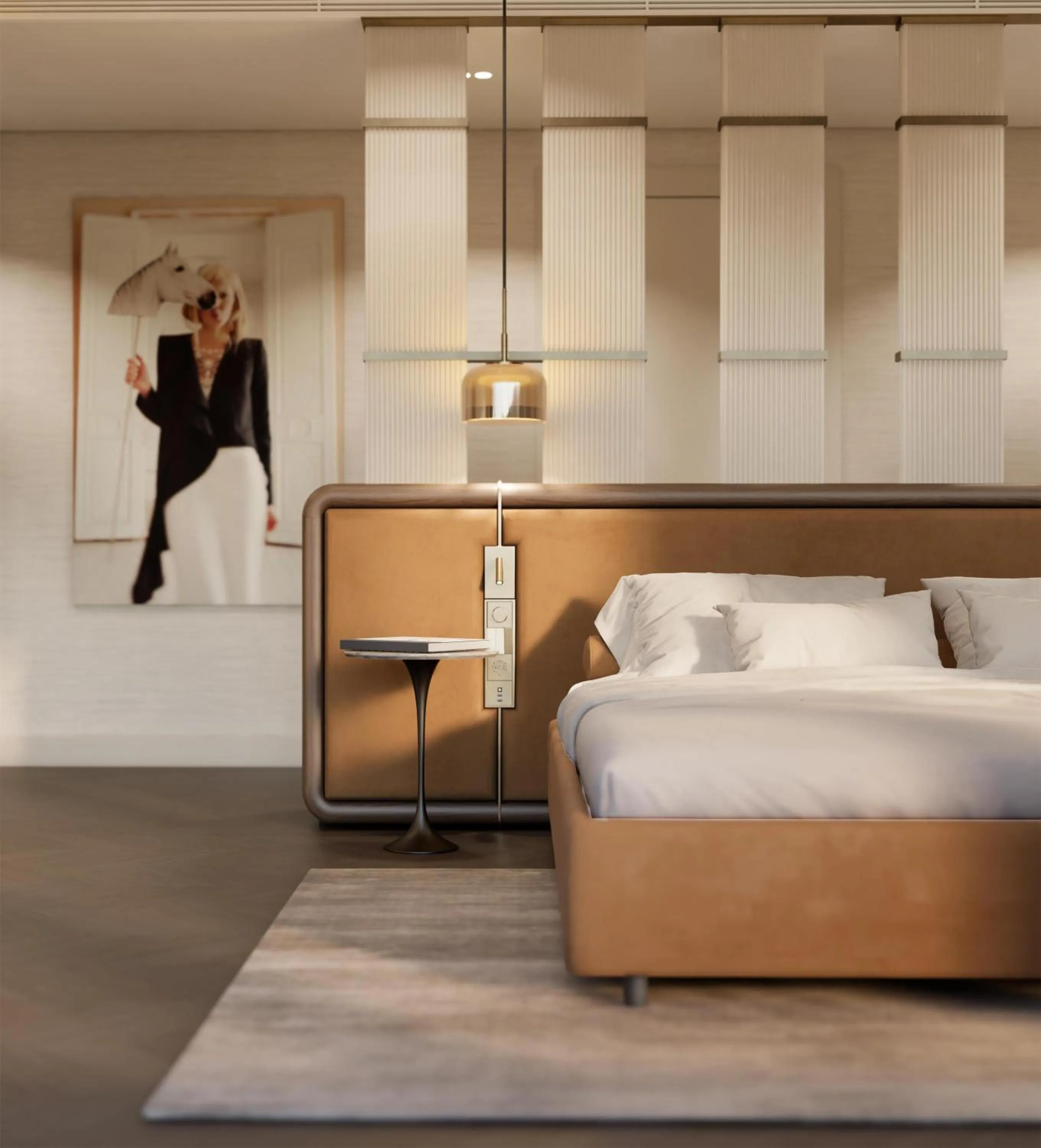 Bedroom, Bed in Radisson Blu Hotel, Cluj