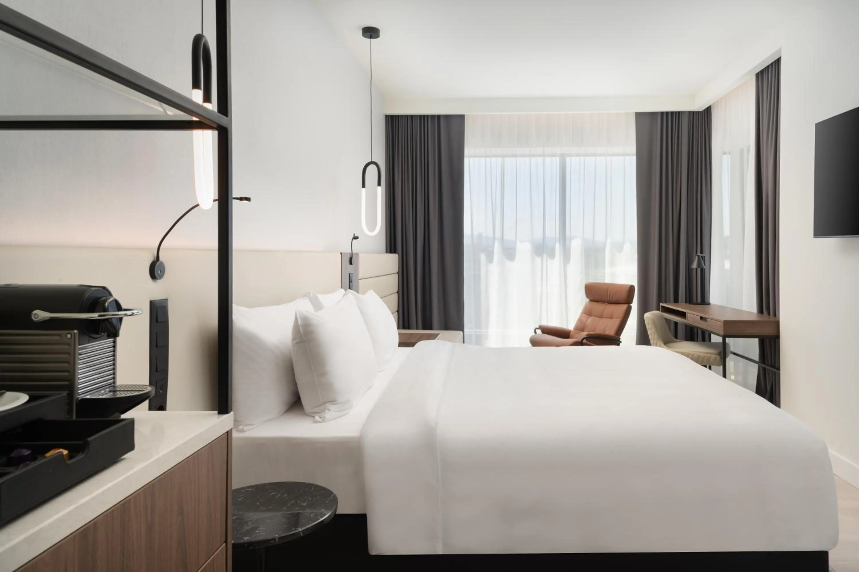 Bed in Radisson Blu Hotel, Cluj