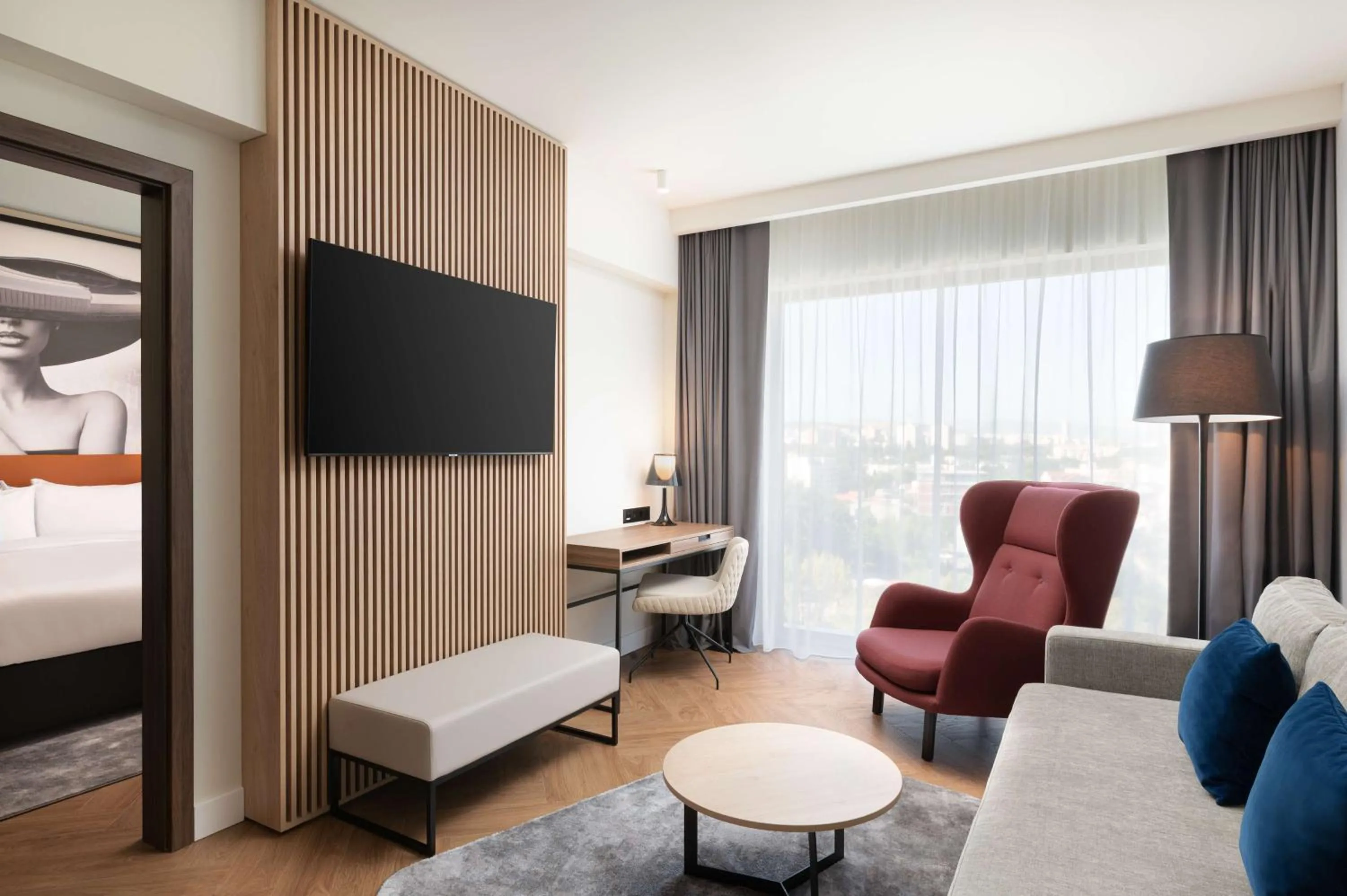 Photo of the whole room, Bed in Radisson Blu Hotel, Cluj