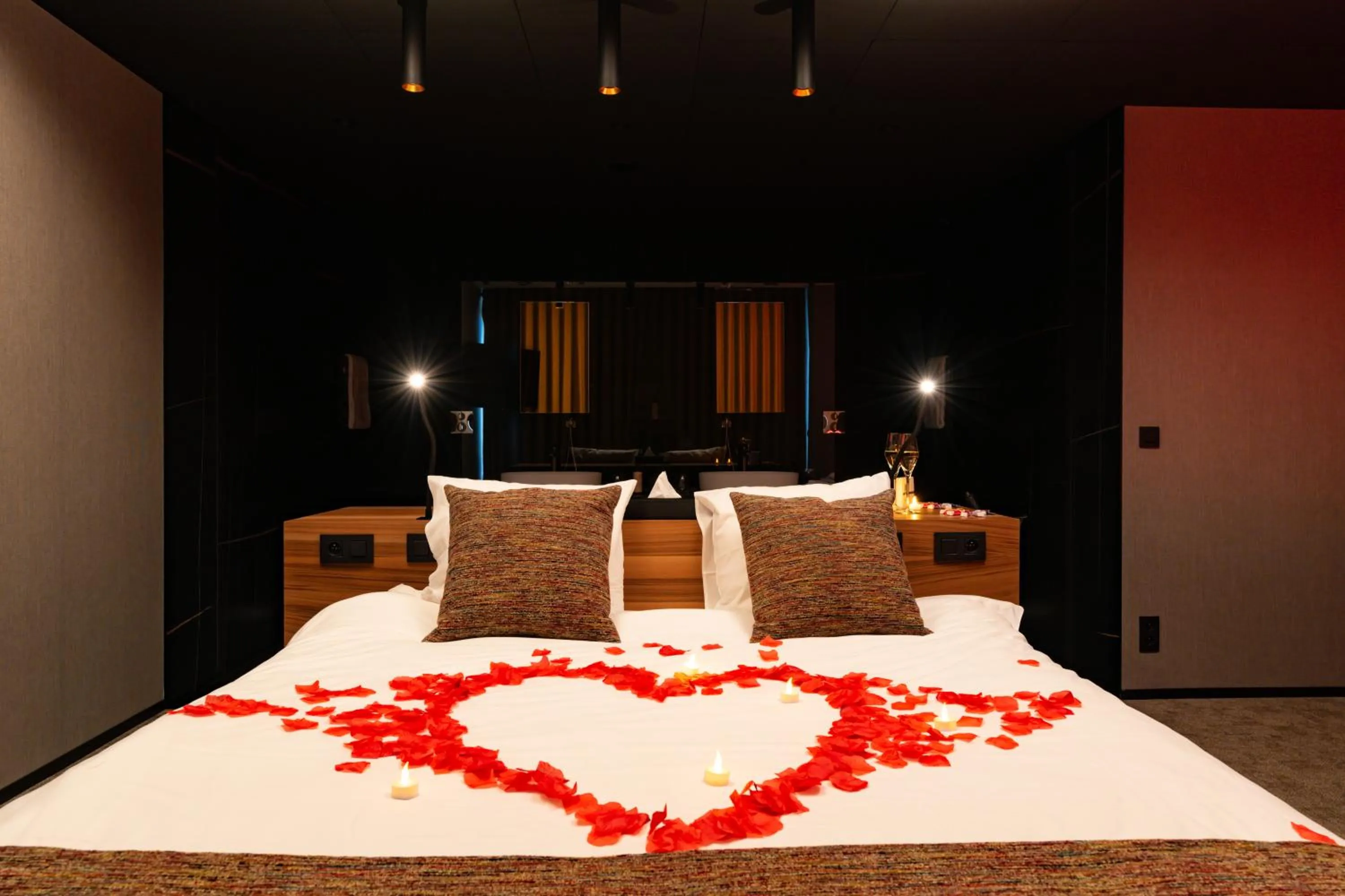 Bed in Aux Etangs - Hôtel