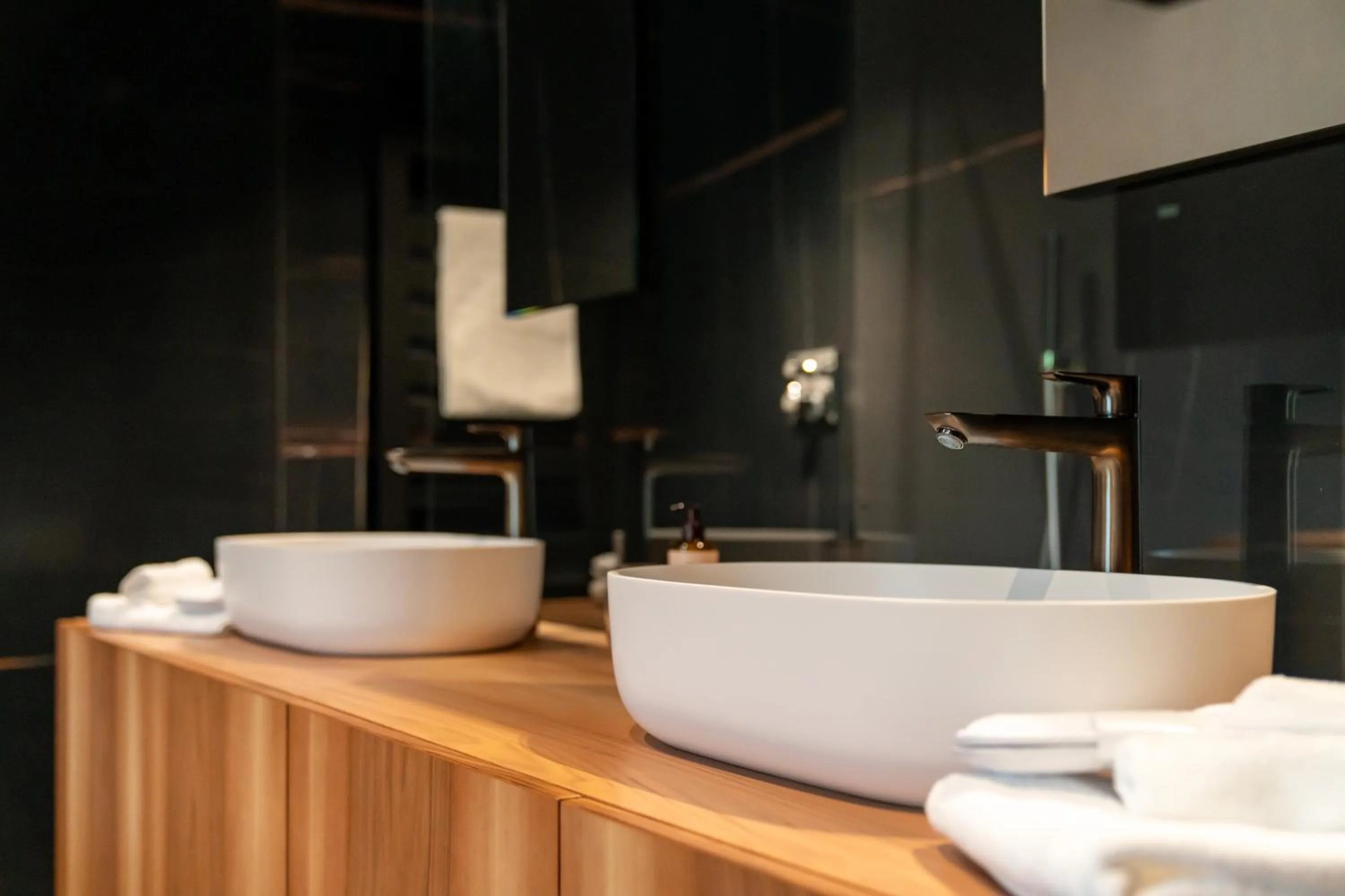 Bathroom in Aux Etangs - Hôtel