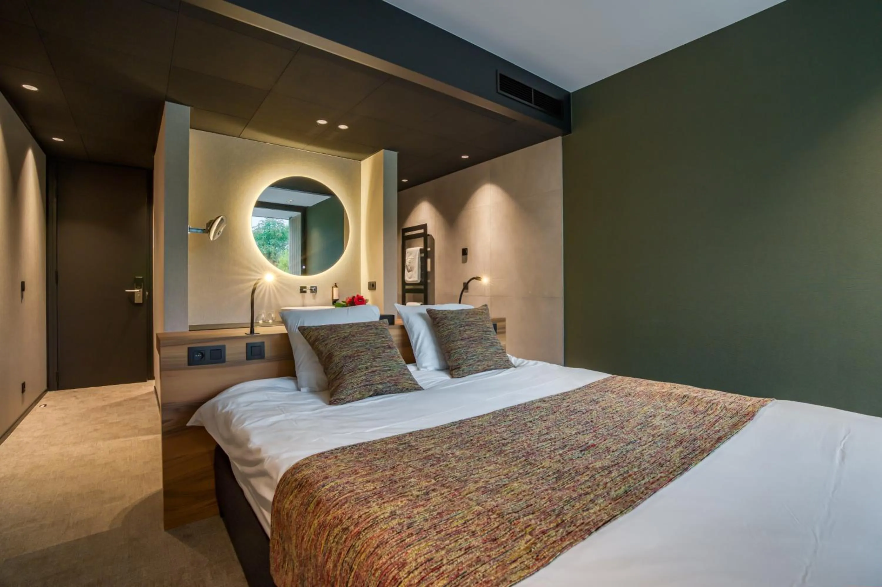 Bed in Aux Etangs - Hôtel