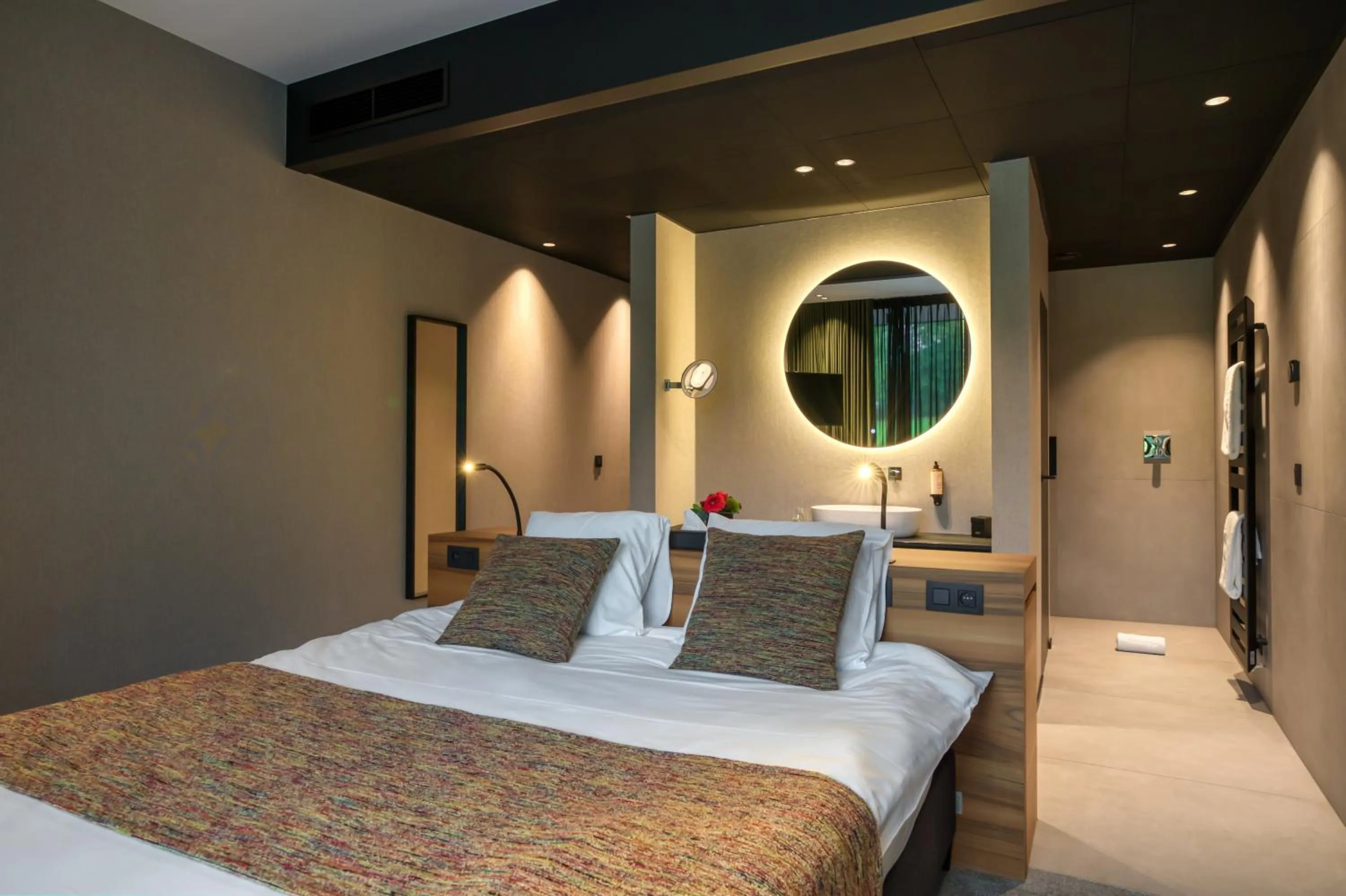 Bed in Aux Etangs - Hôtel