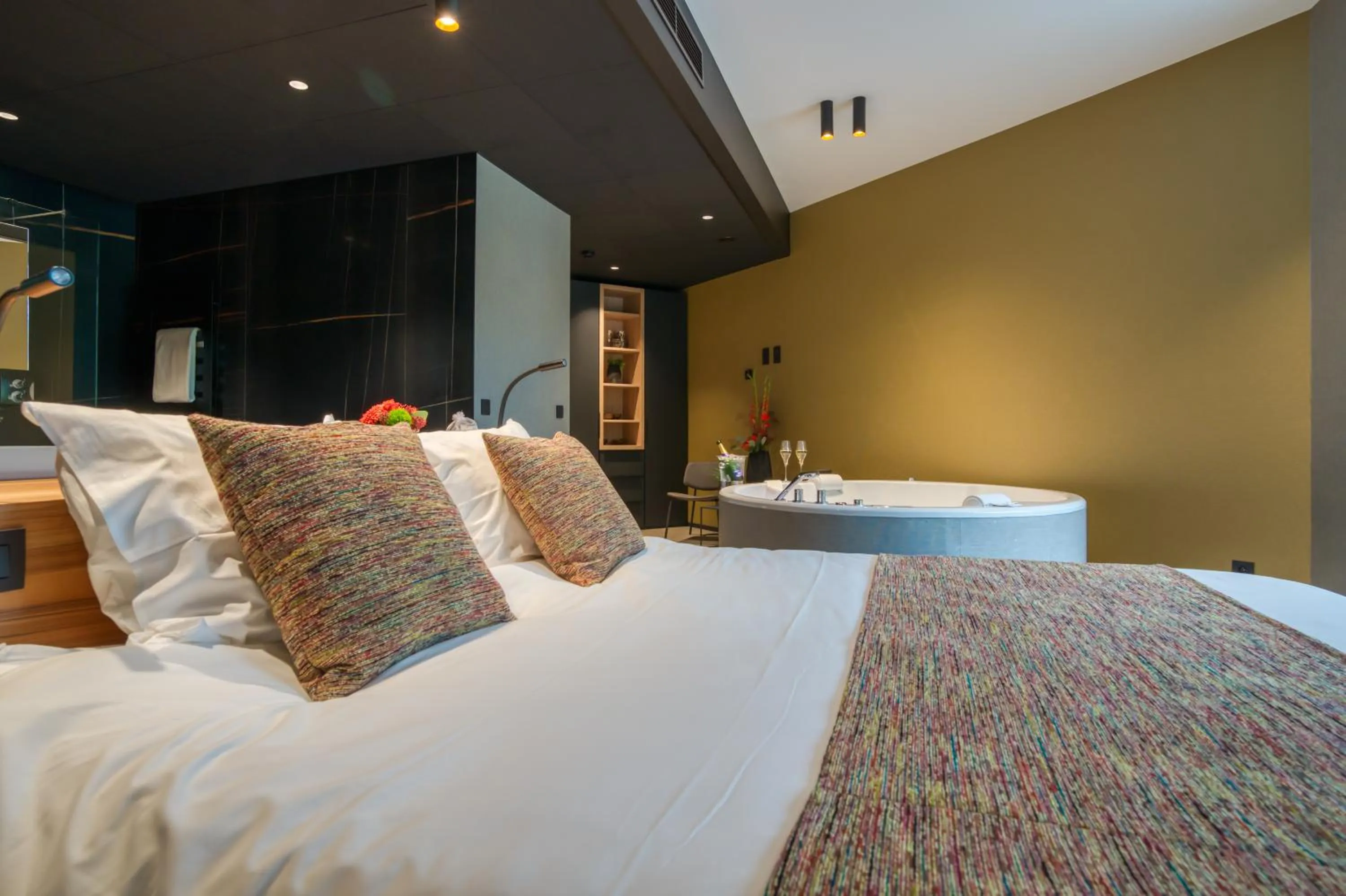 Bed in Aux Etangs - Hôtel