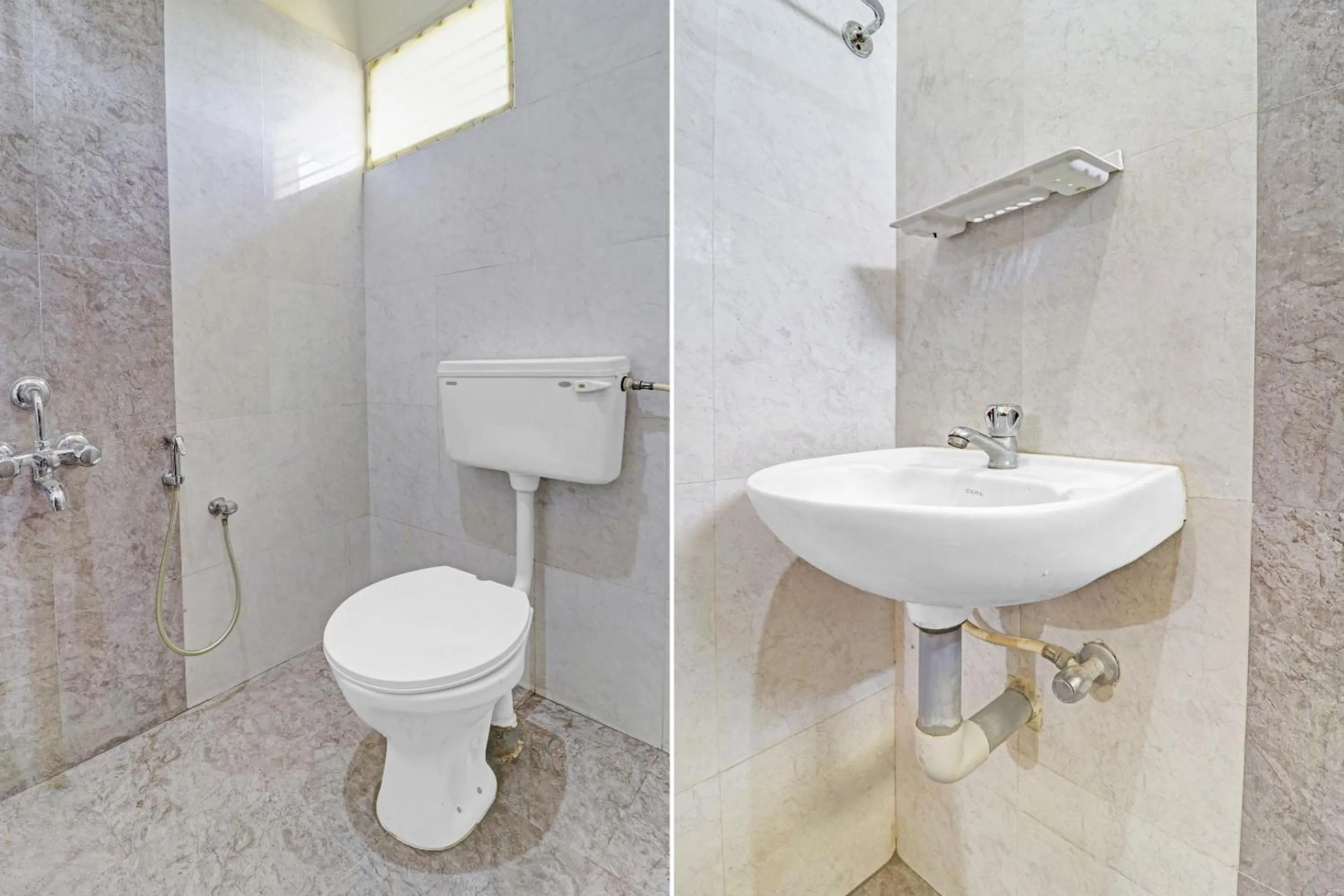 Bathroom in Super Hotel O Mn Residency Near Ragigudda Sri Prasanna Anjaneyaswamy Temple