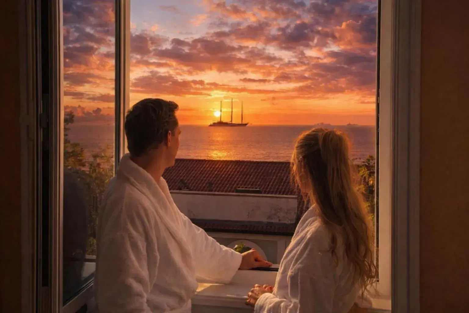 View (from property/room) in Greif Hotel & Spa View (from property/room) in Greif Hotel & Spa