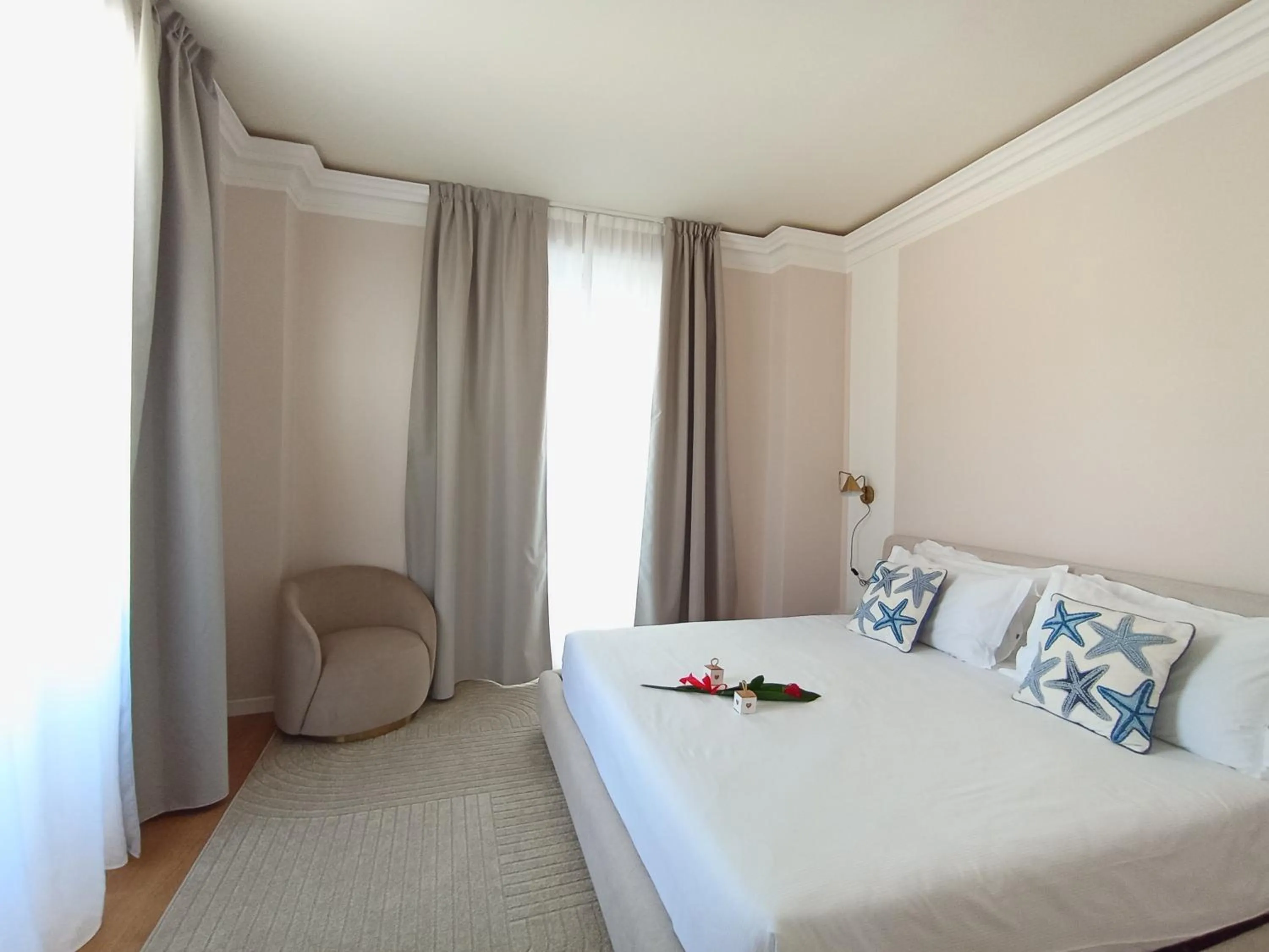 Bed in Greif Hotel & Spa