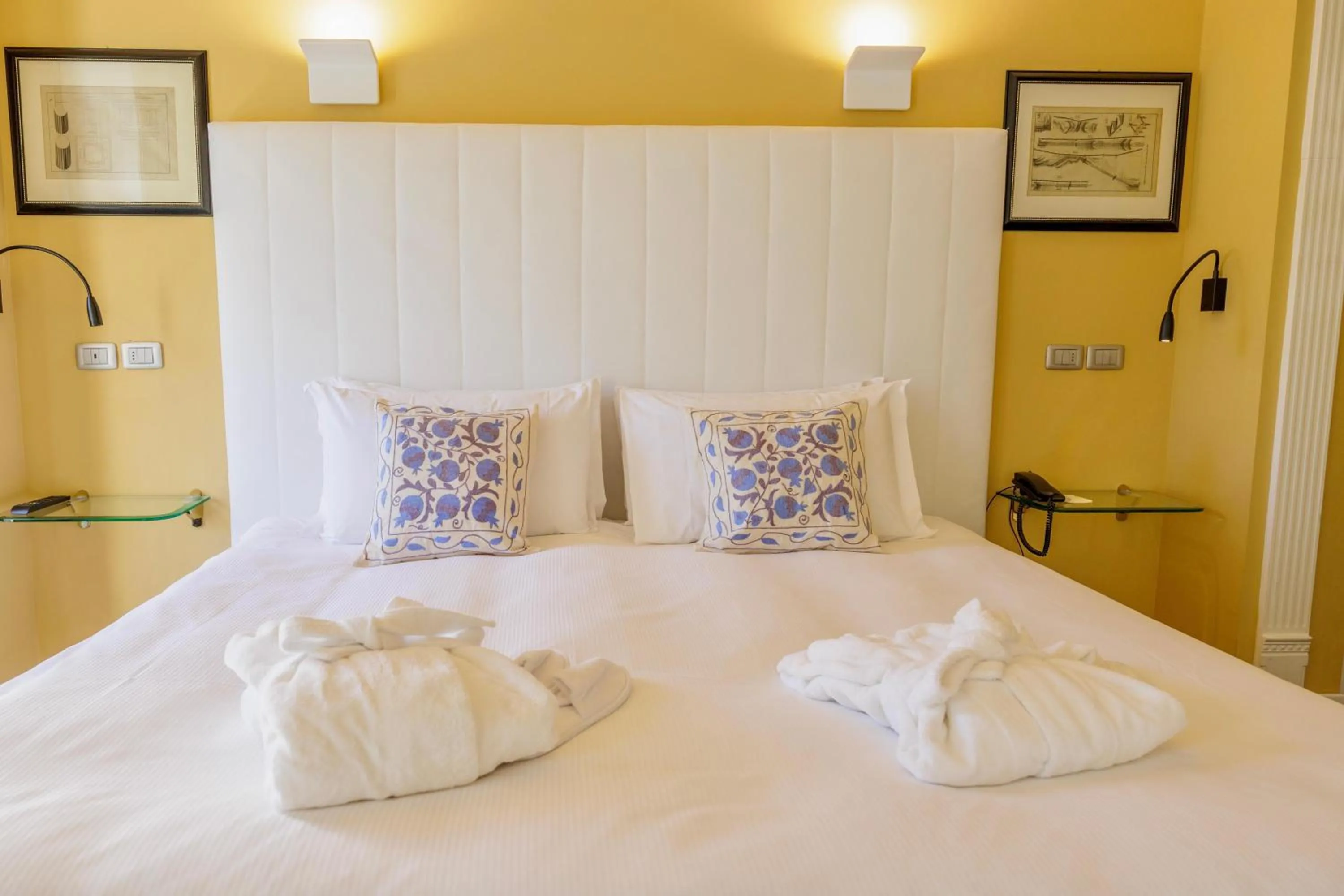 Bed in Greif Hotel & Spa