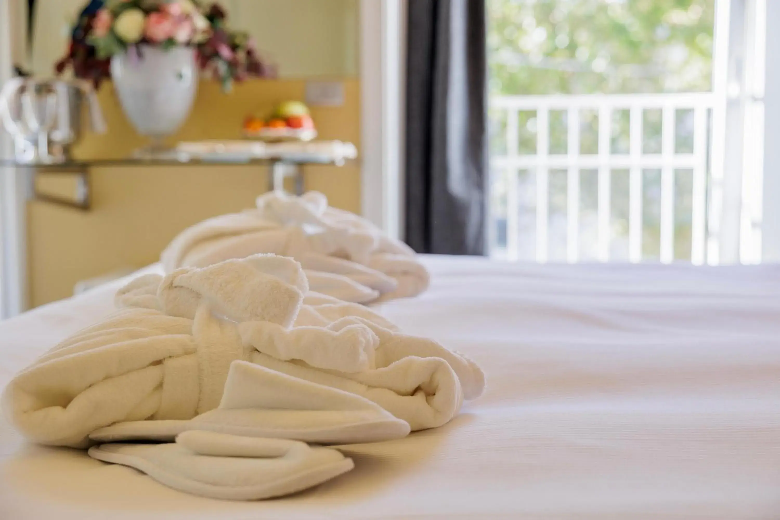 Bed in Greif Hotel & Spa Bed in Greif Hotel & Spa