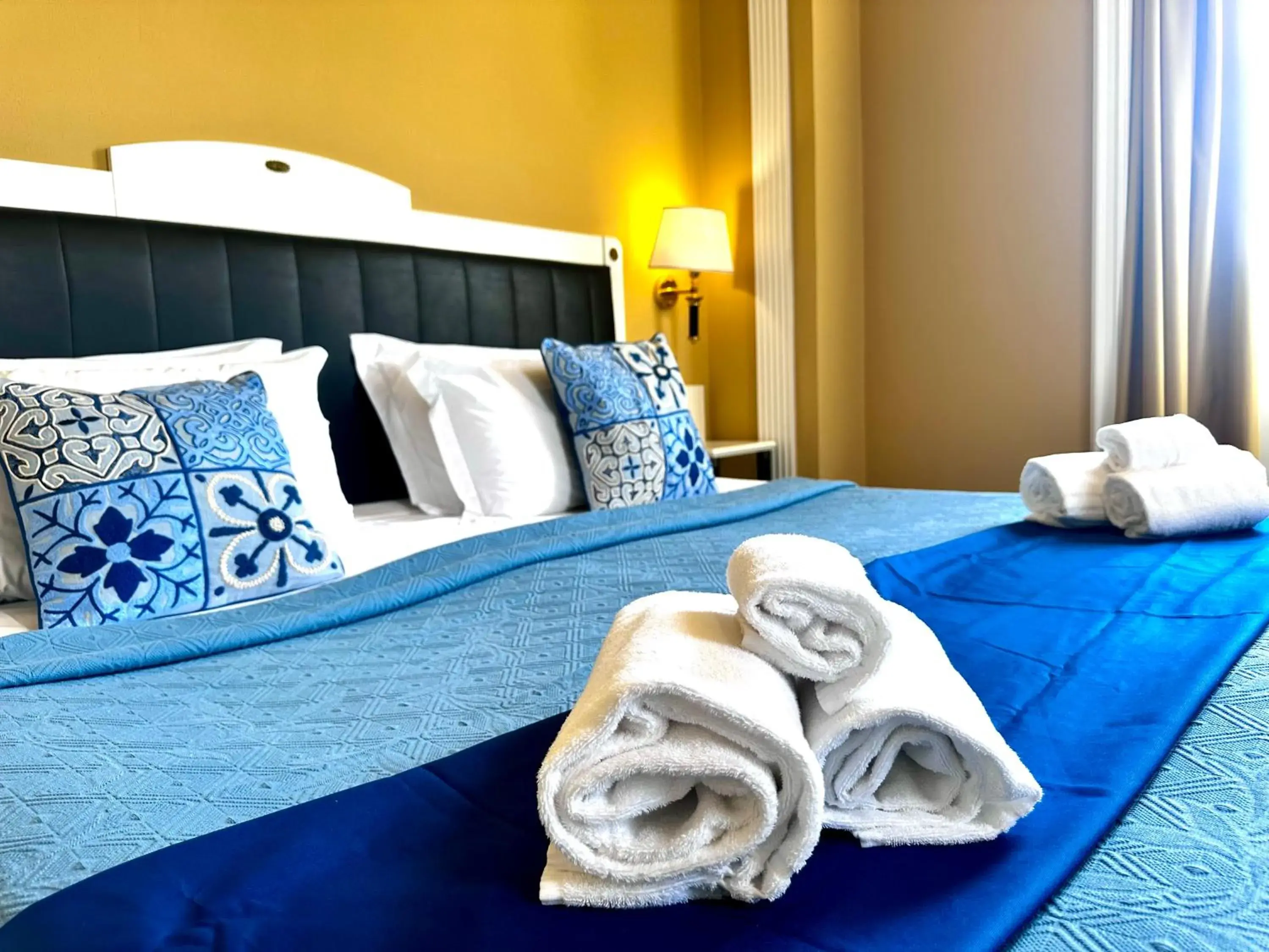 Bed in Greif Hotel & Spa Bed in Greif Hotel & Spa