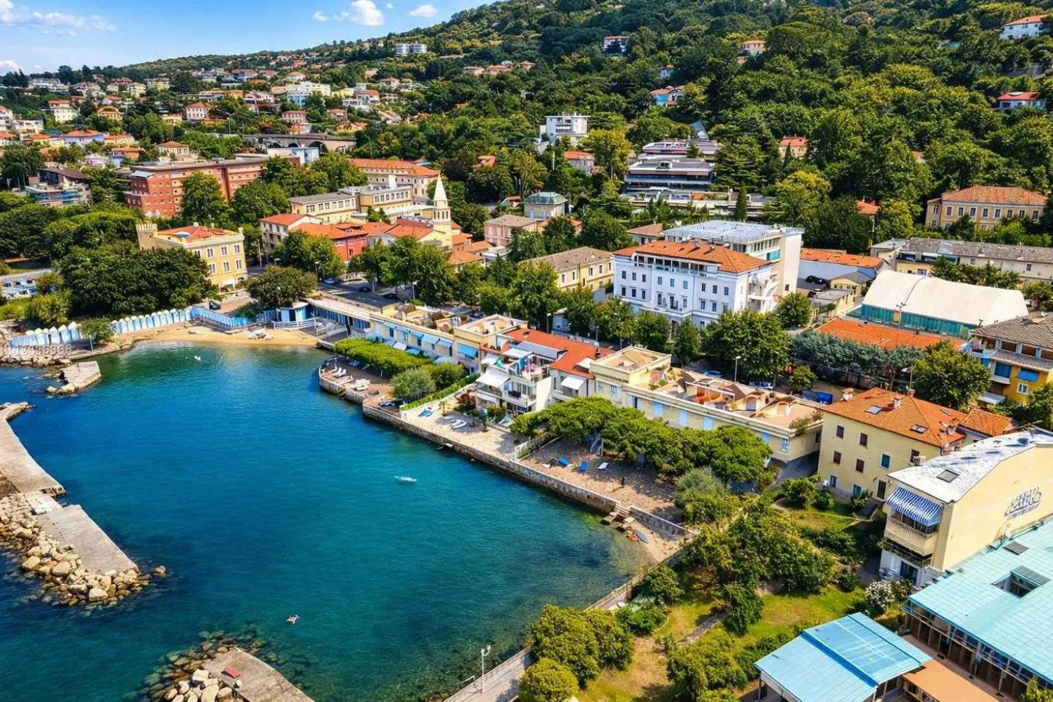 Bird's eye view in Greif Hotel & Spa