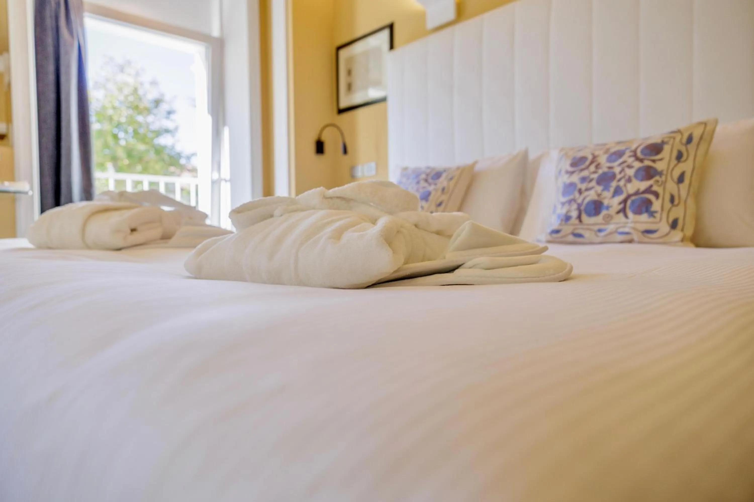 Bed in Greif Hotel & Spa