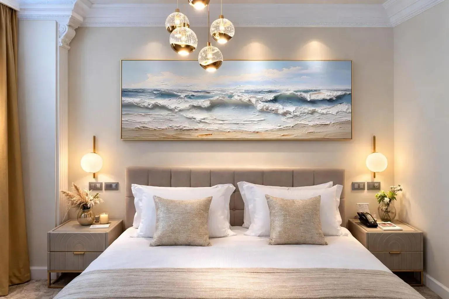 Bed in Greif Hotel & Spa Bed in Greif Hotel & Spa