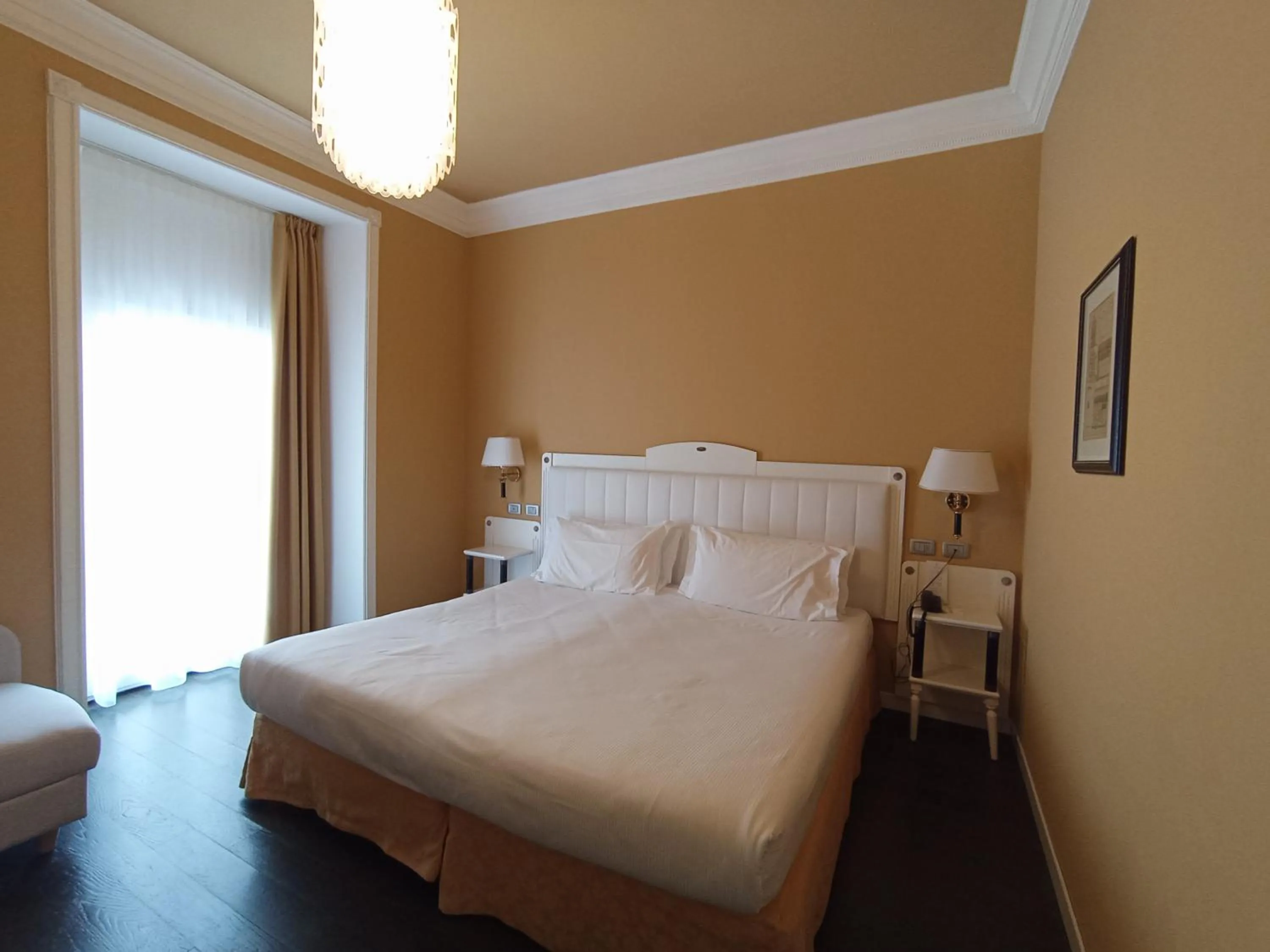 Bed in Greif Hotel & Spa