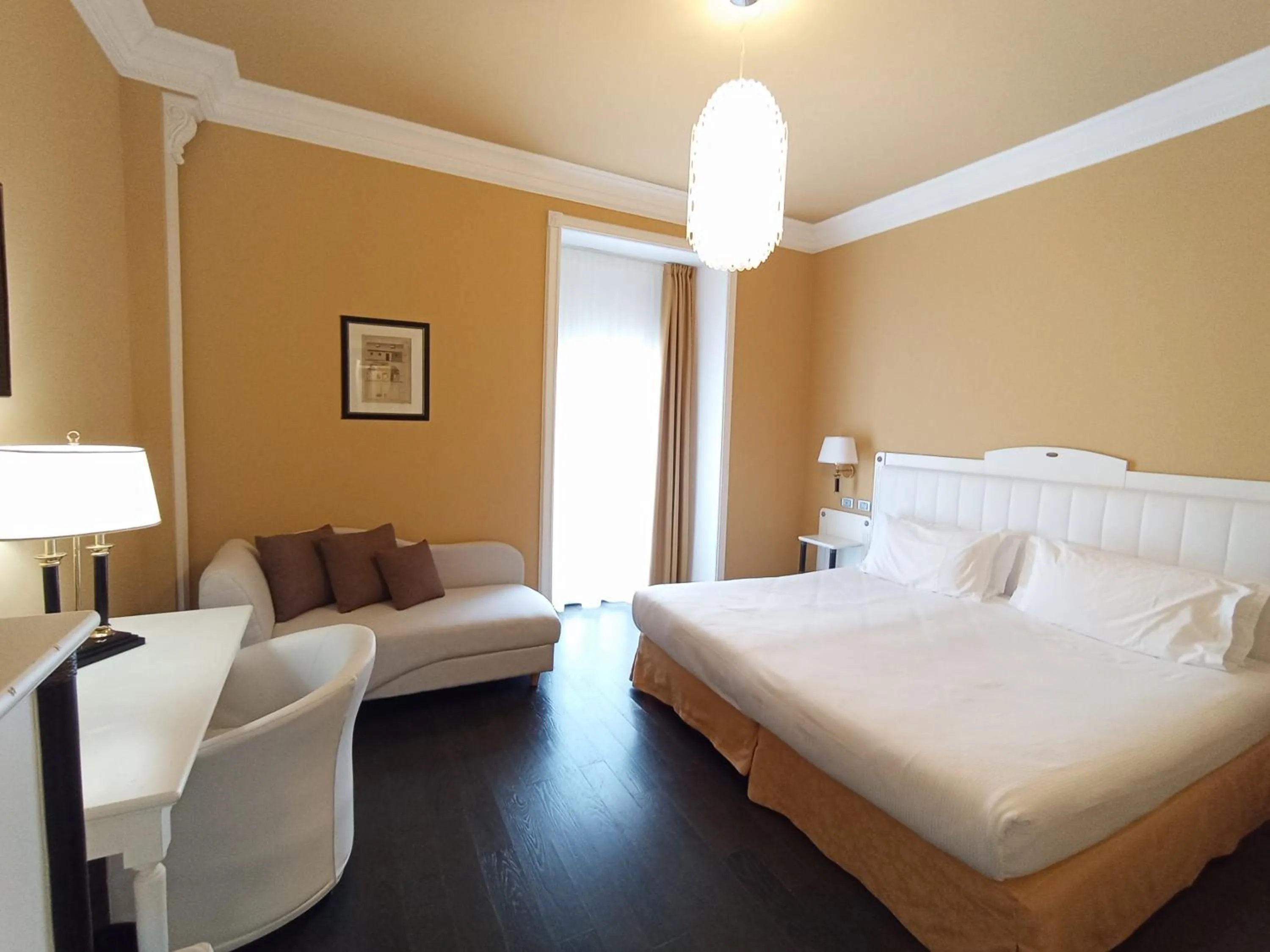 Bed in Greif Hotel & Spa