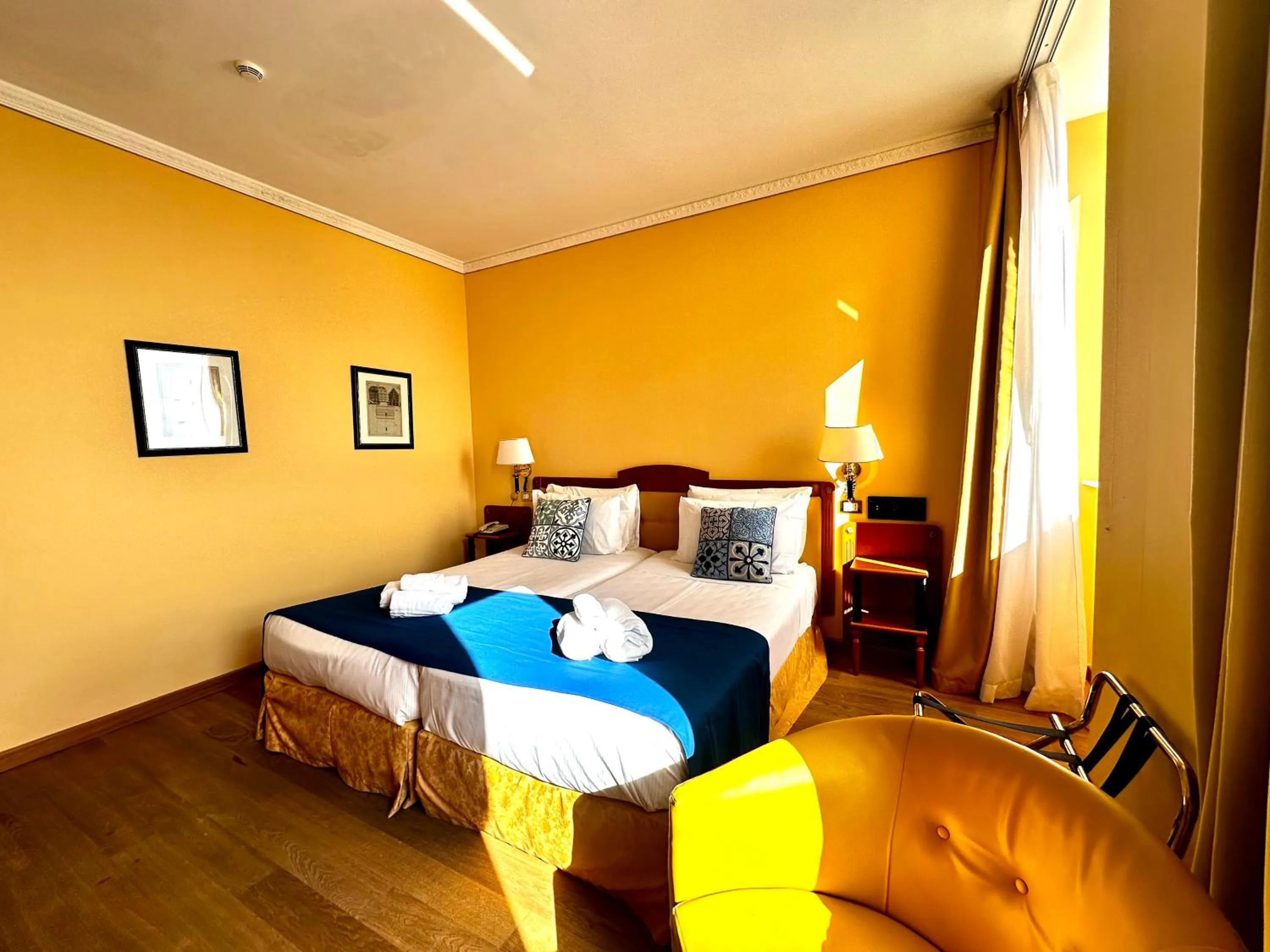 Bed in Greif Hotel & Spa