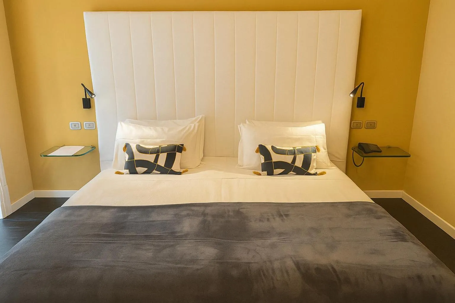 Bed in Greif Hotel & Spa