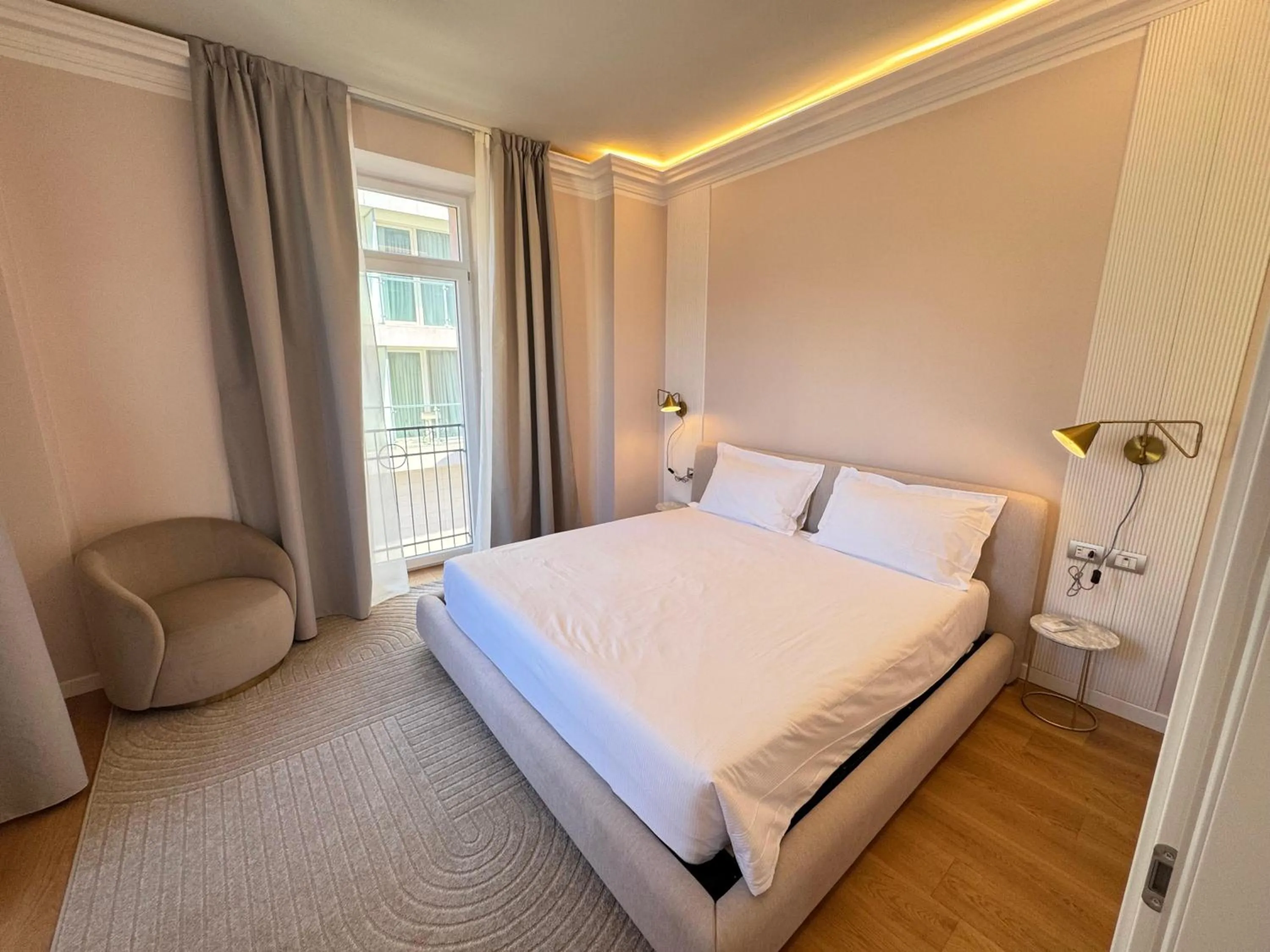 Bed in Greif Hotel & Spa