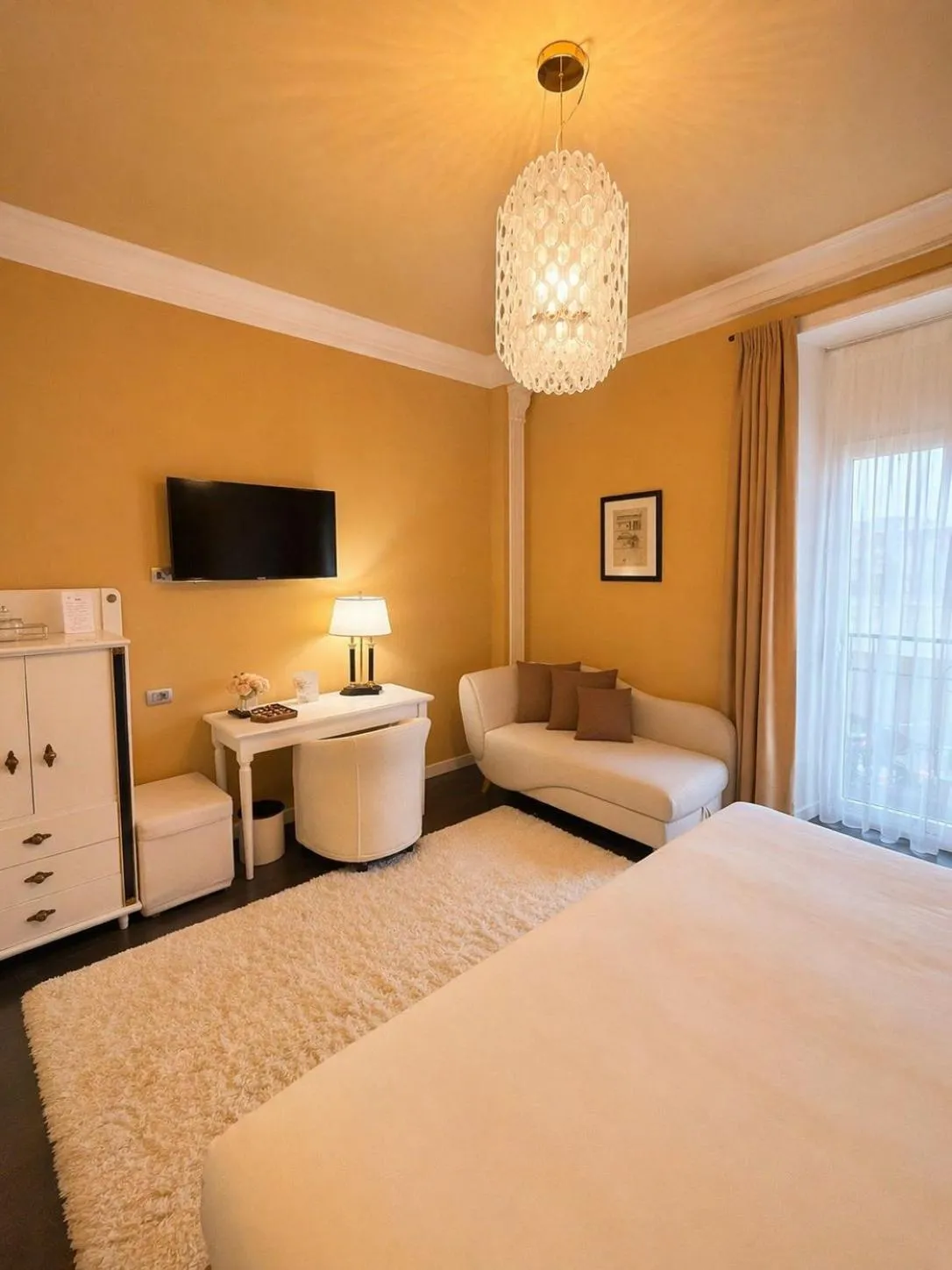Photo of the whole room, Bed in Greif Hotel & Spa