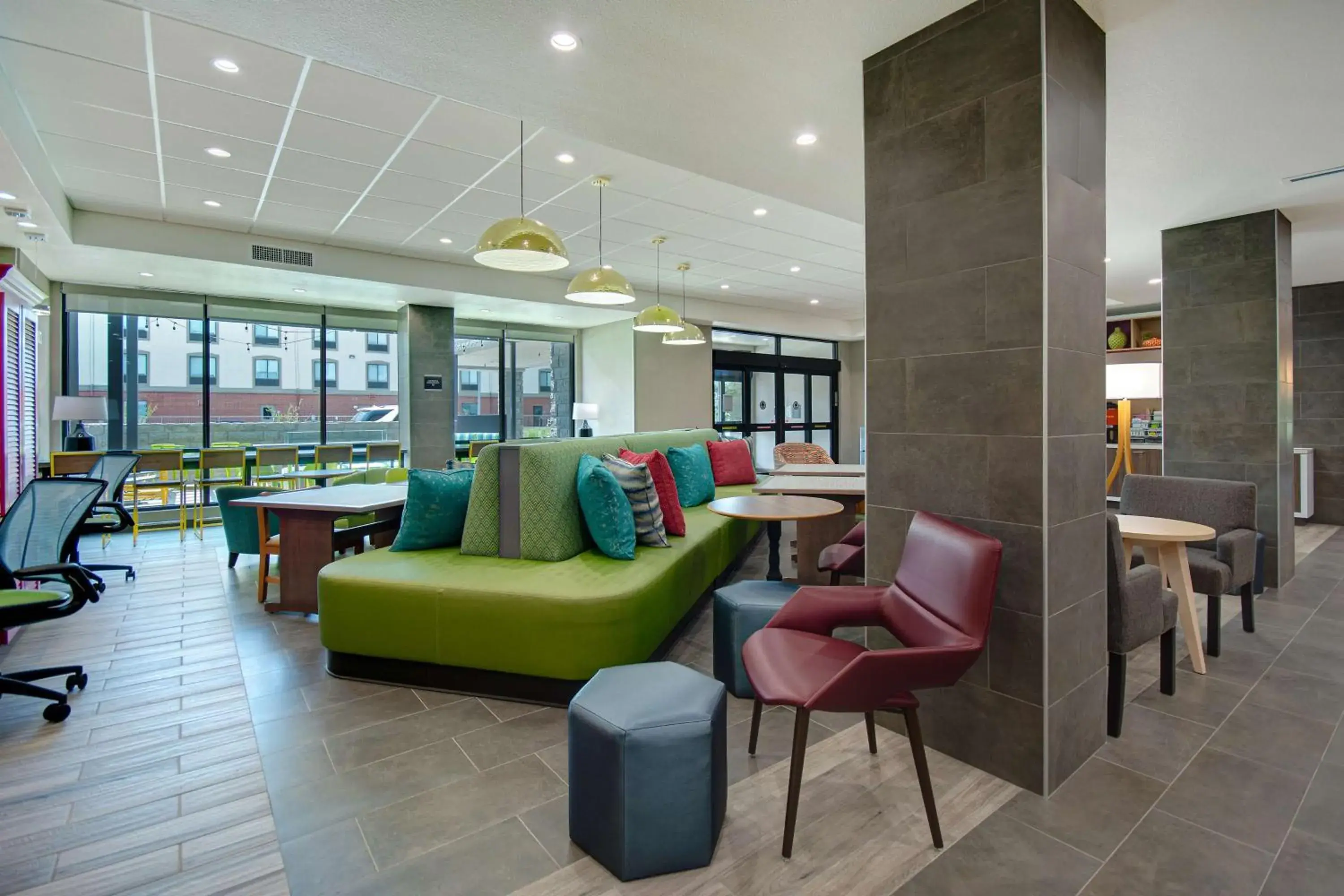 Lobby or reception in Home2 Suites By Hilton Burleson Lobby or reception in Home2 Suites By Hilton Burleson