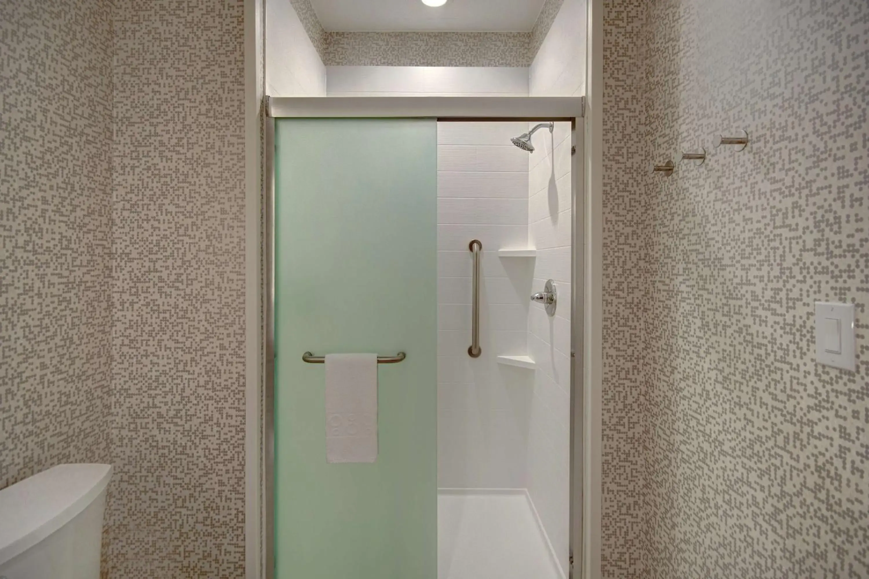 Bathroom in Home2 Suites By Hilton Burleson Bathroom in Home2 Suites By Hilton Burleson