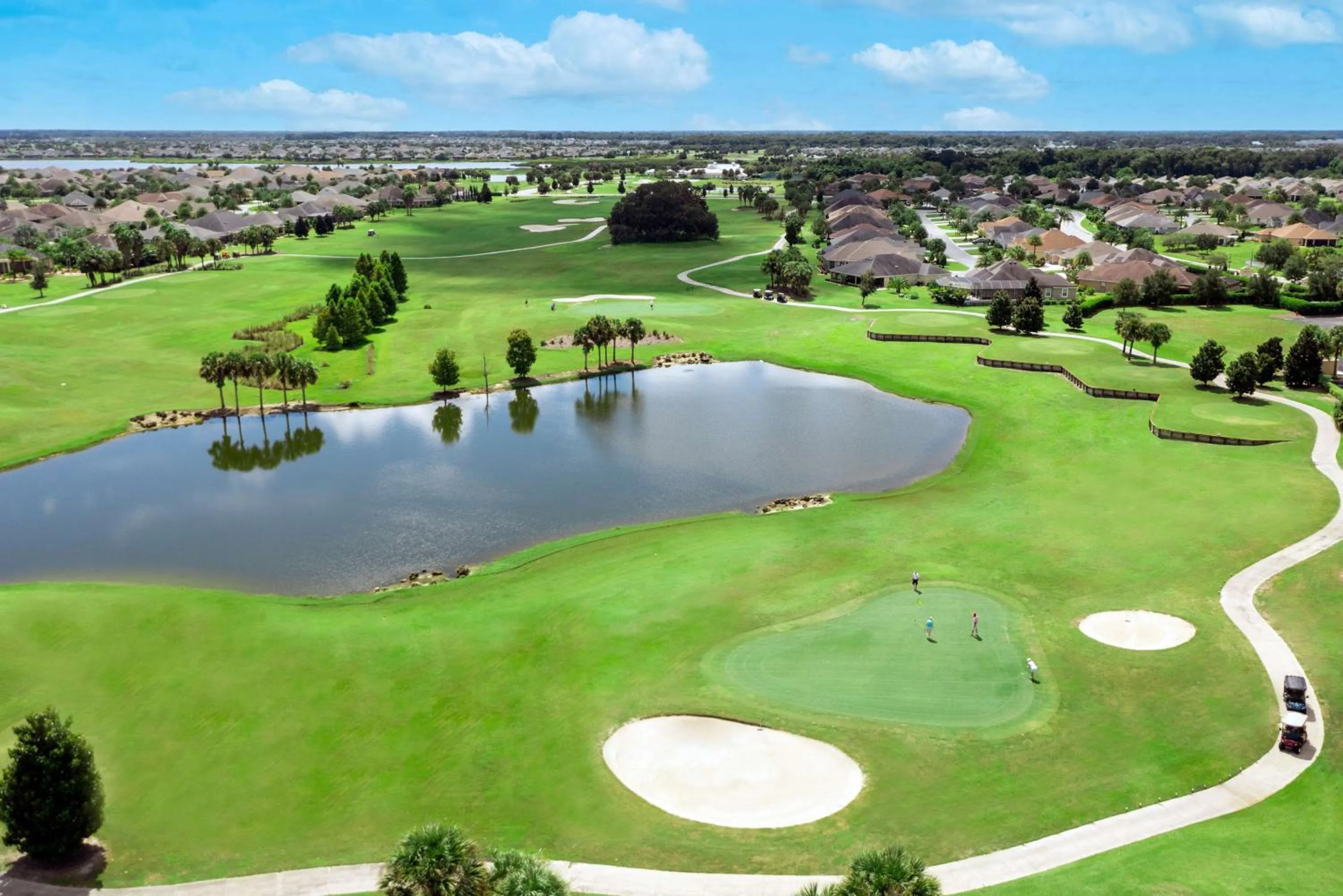 Golfcourse in Home2 Suites By Hilton Wildwood The Villages