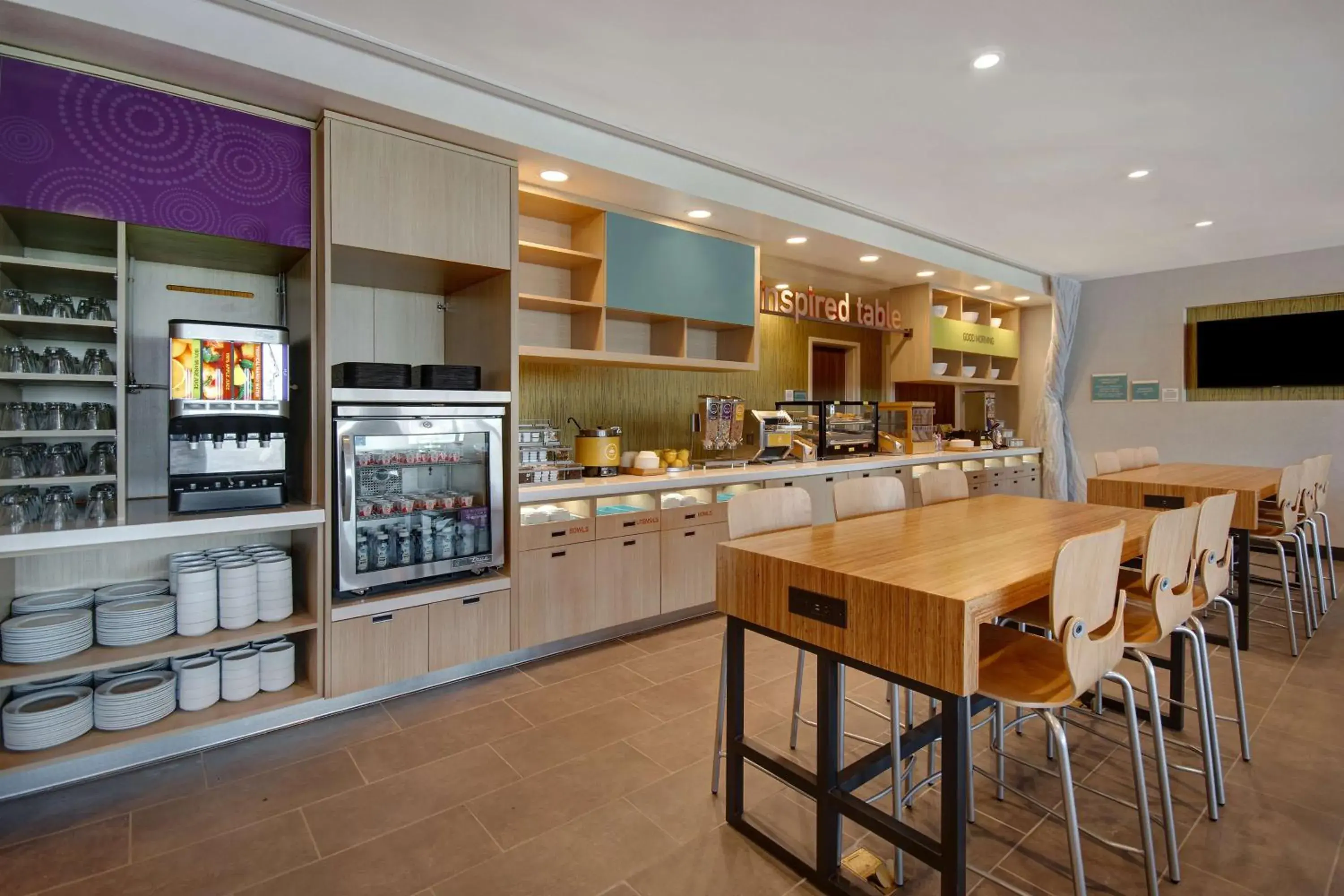 Food and drinks in Home2 Suites By Hilton Garden Grove Food and drinks in Home2 Suites By Hilton Garden Grove