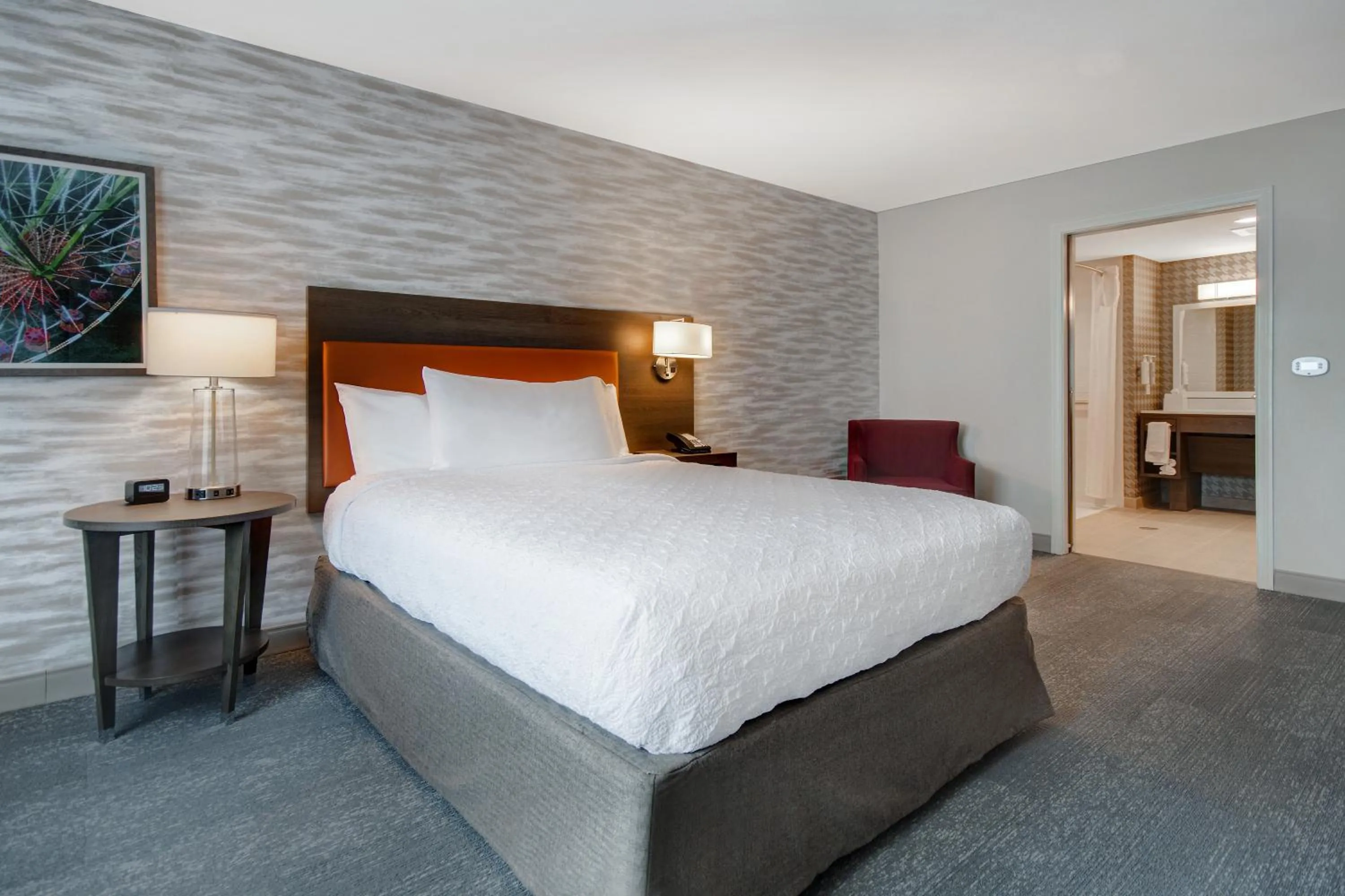 Bed in Home2 Suites By Hilton Garden Grove