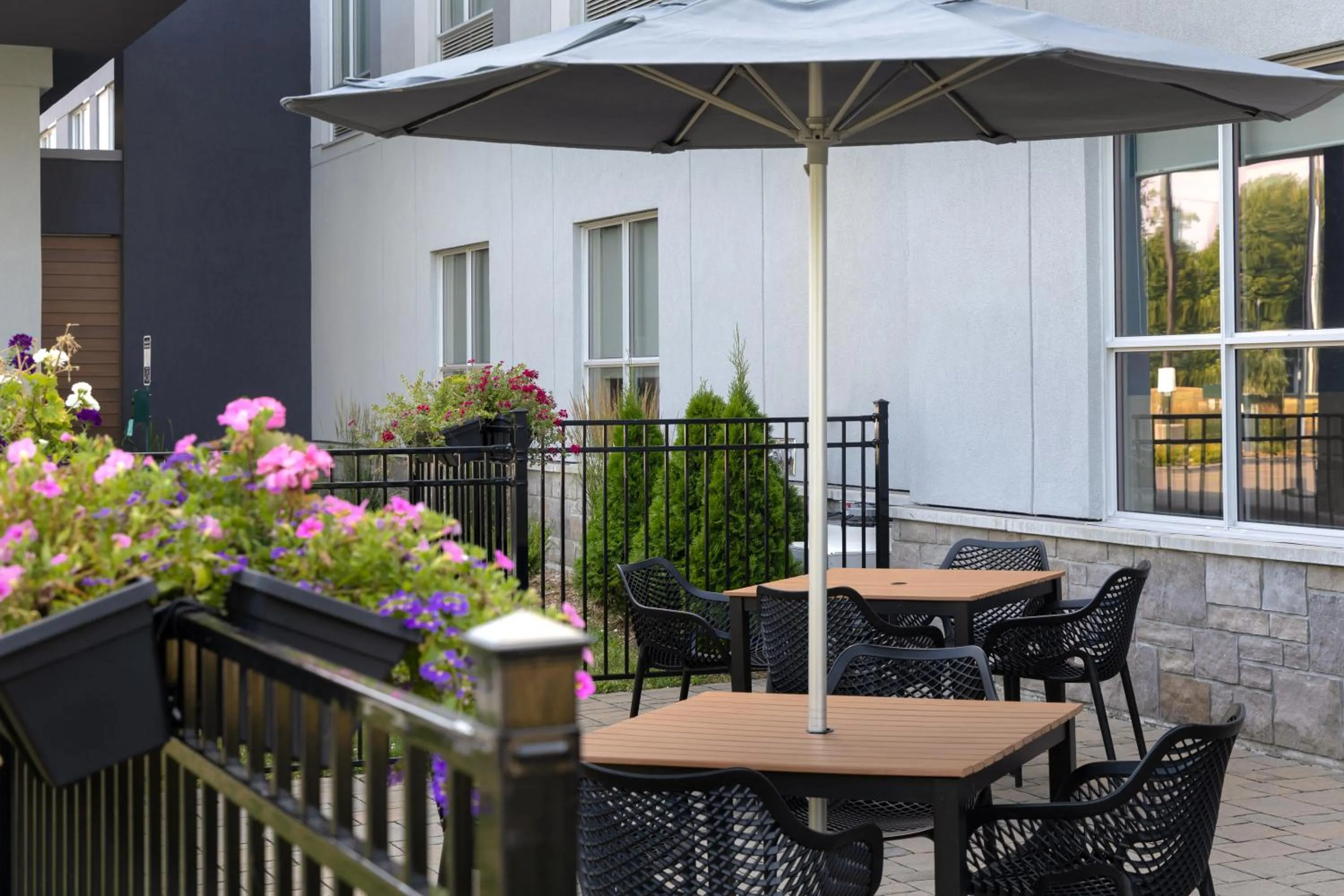 Balcony/Terrace in Hampton Inn By Hilton Cornwall