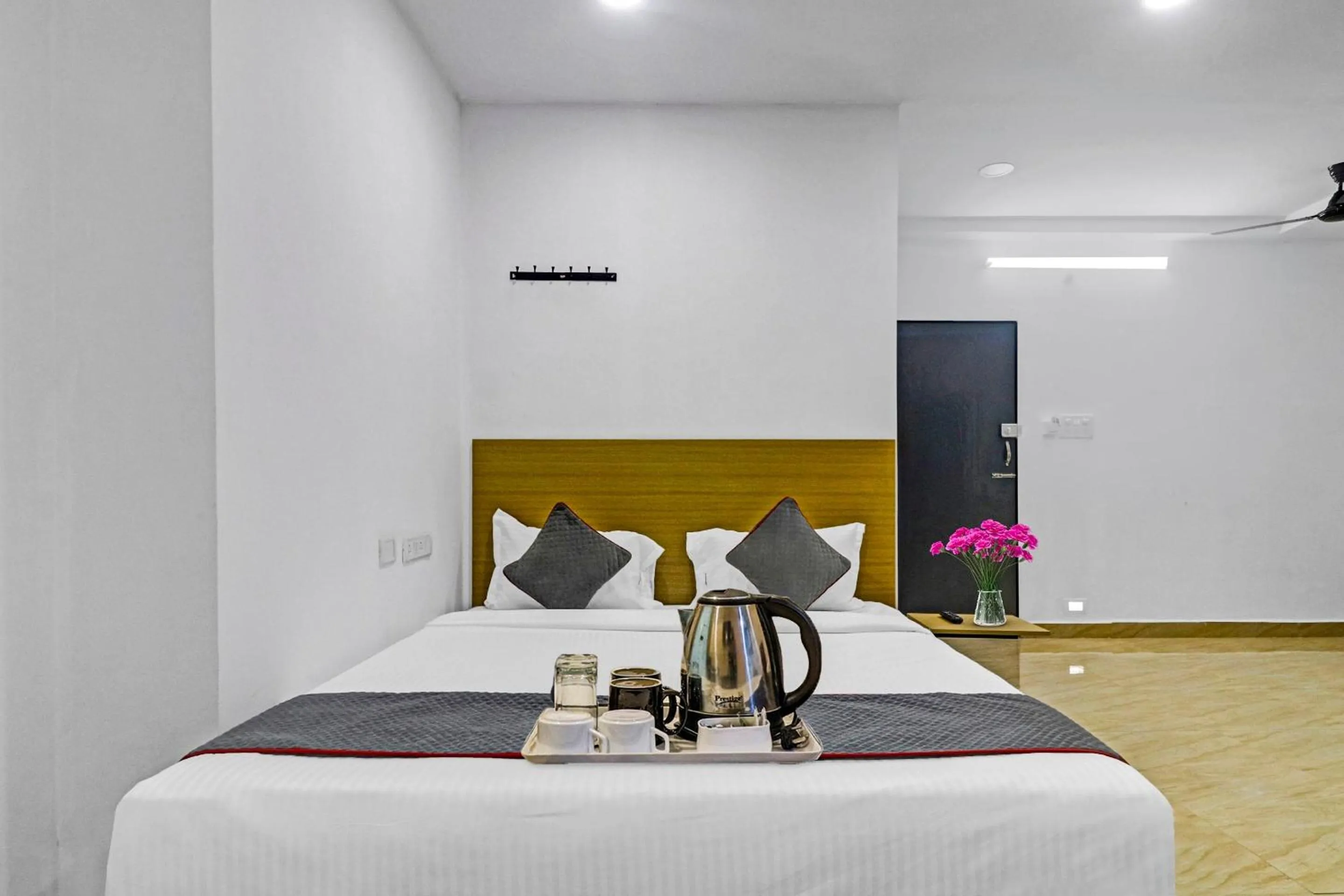 Lobby or reception, Bed in Townhouse De Alphabet Hotel