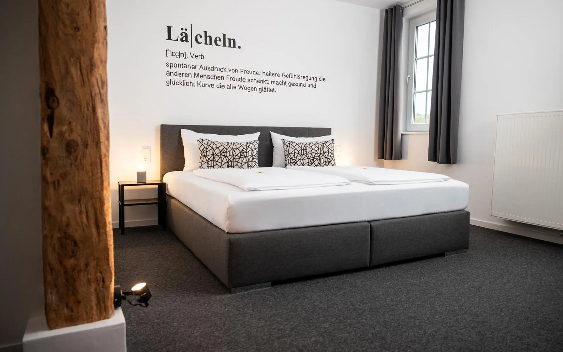 Bed in Hotel Apartment Ferienwohnung Meyenhof Frankenberg Eder