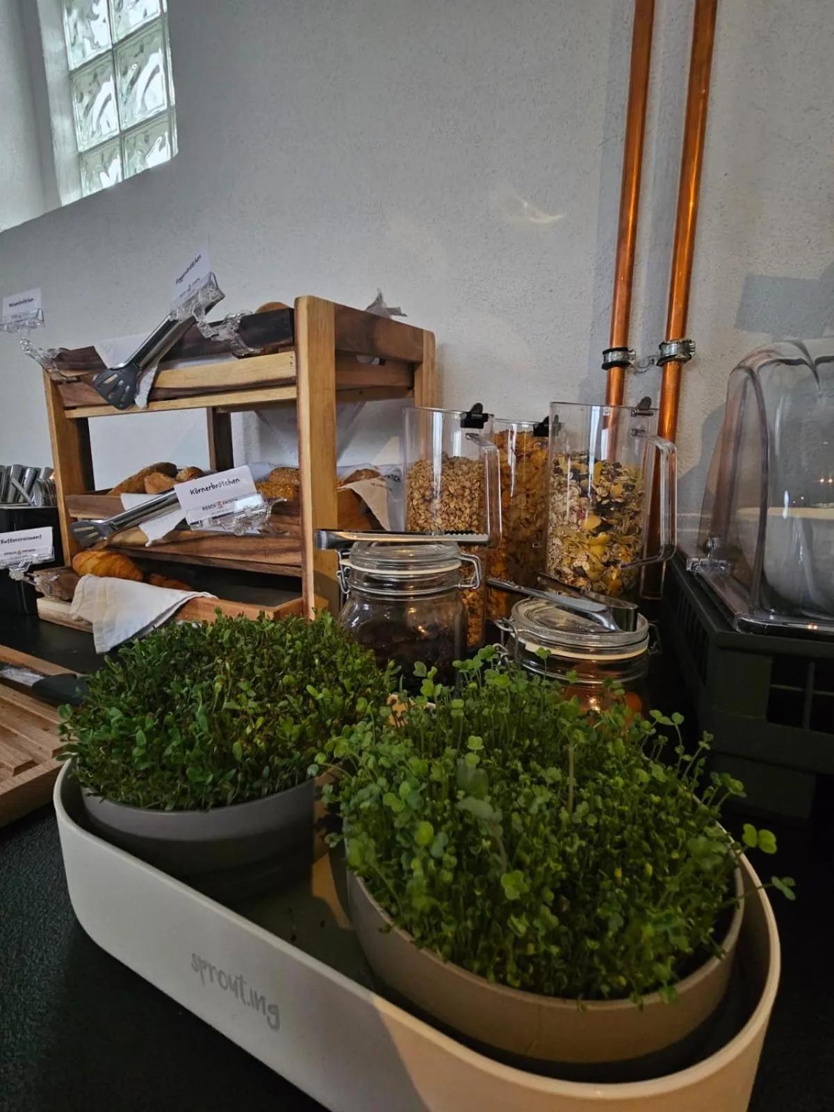 Buffet breakfast in Hotel Apartment Ferienwohnung Meyenhof Frankenberg Eder