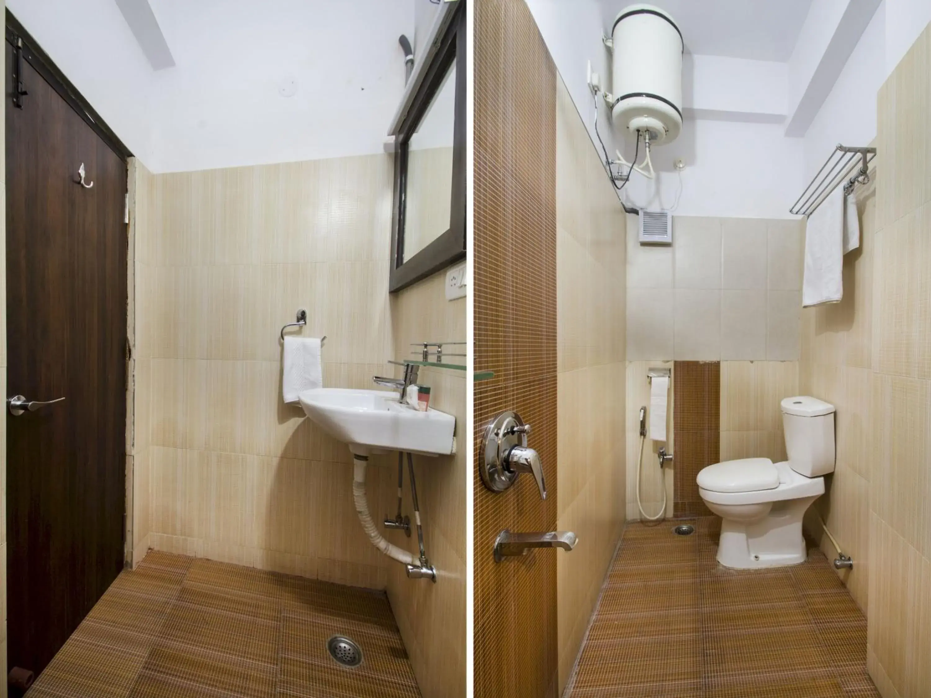 Bathroom in Collection O Park Heights Banjara Hills Near Gvk One Mall Bathroom in Collection O Park Heights Banjara Hills Near Gvk One Mall
