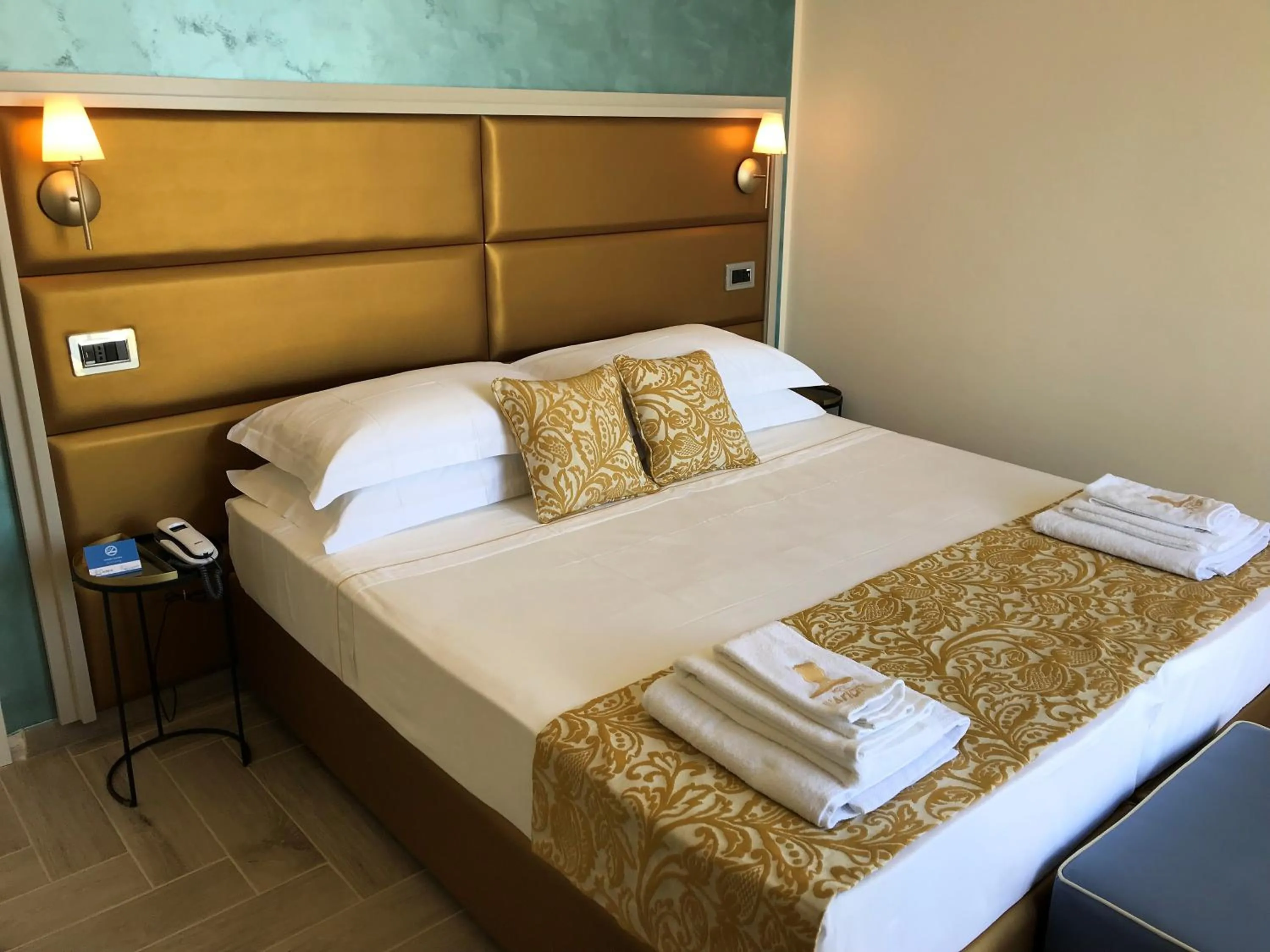Bed in Hotel L'Ariana ISOLE EOLIE - UNA Esperienze