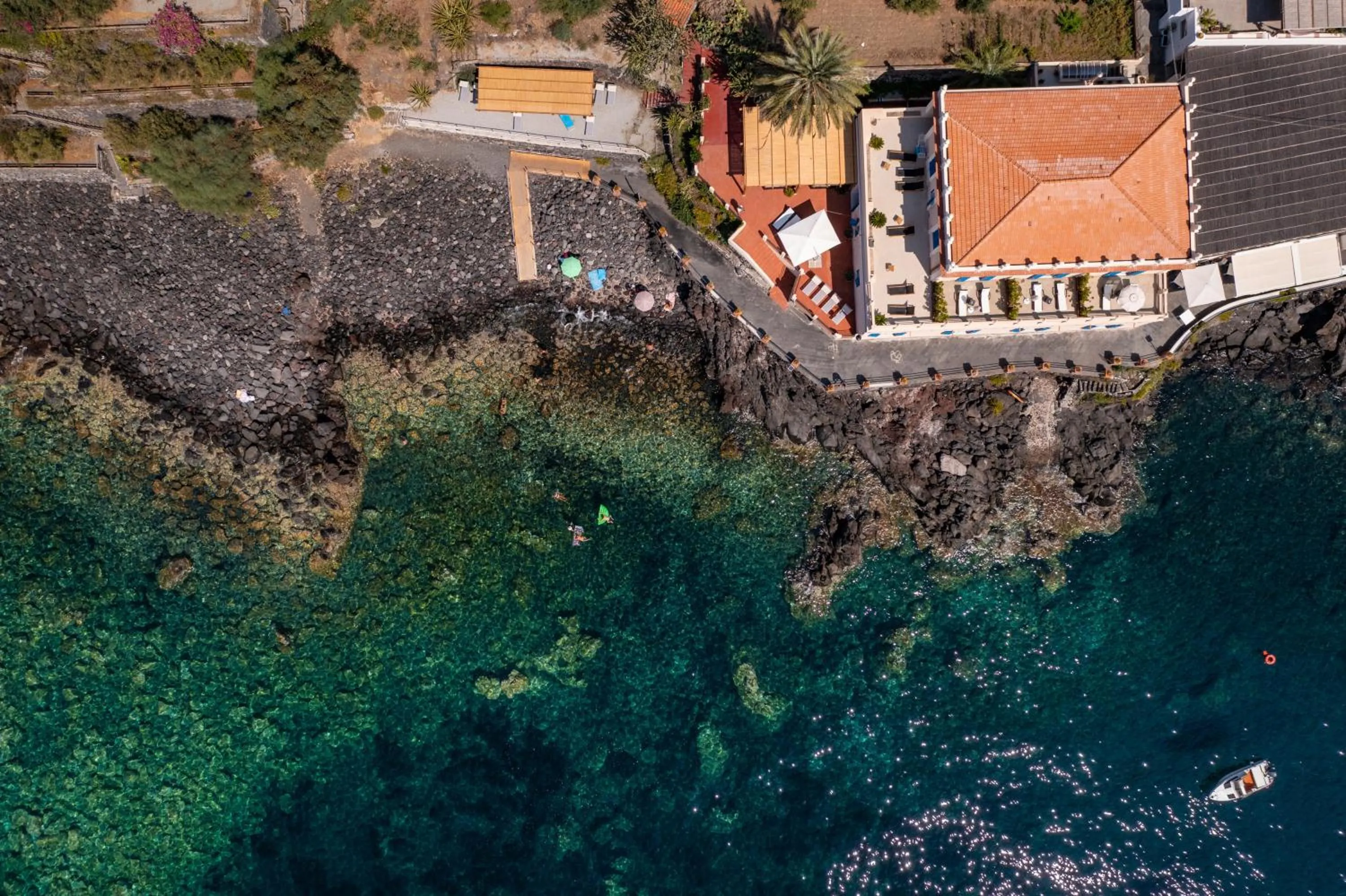 Bird's eye view in Hotel L'Ariana ISOLE EOLIE - UNA Esperienze