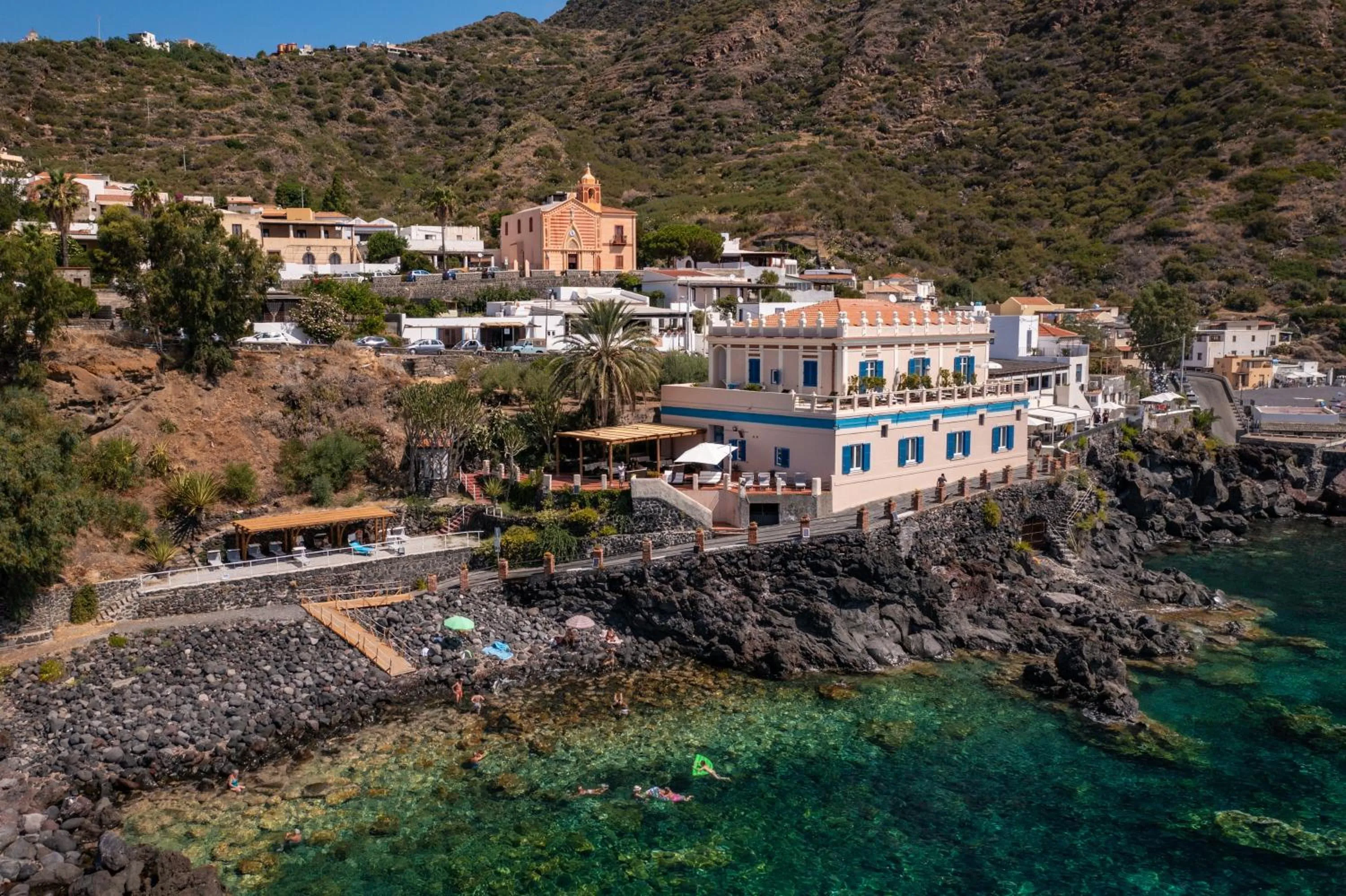 Bird's eye view in Hotel L'Ariana ISOLE EOLIE - UNA Esperienze