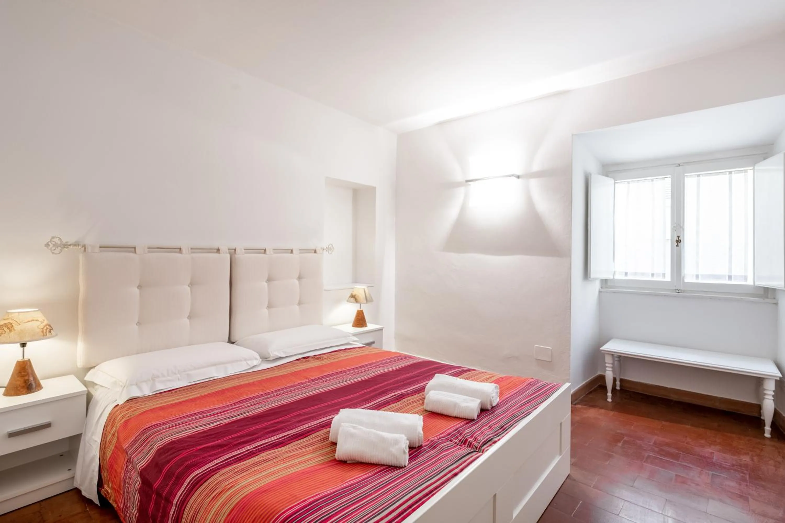 Bedroom, Bed in GuestHost - Torre dei Giudi apartments