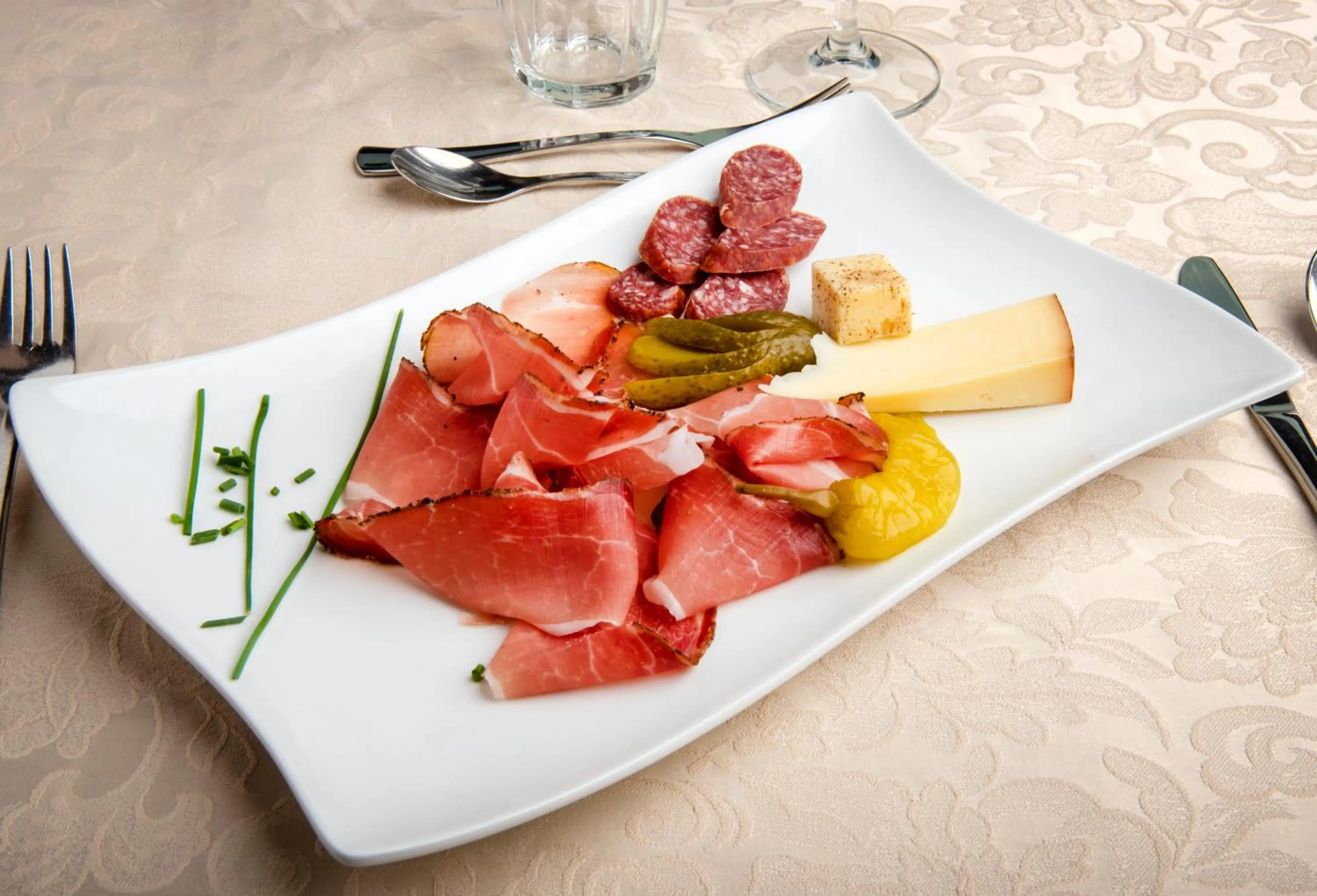 Food close-up in Hotel Chrys