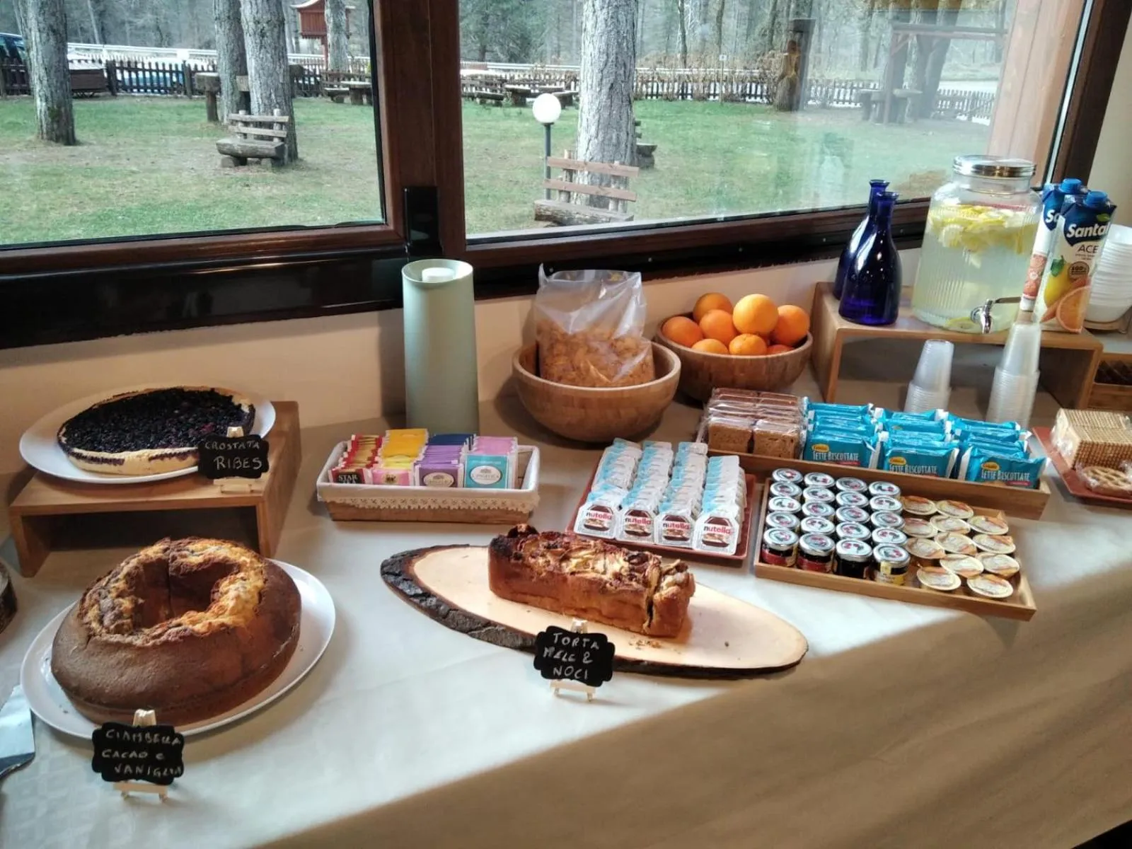 Breakfast in Parco Hotel Granaro