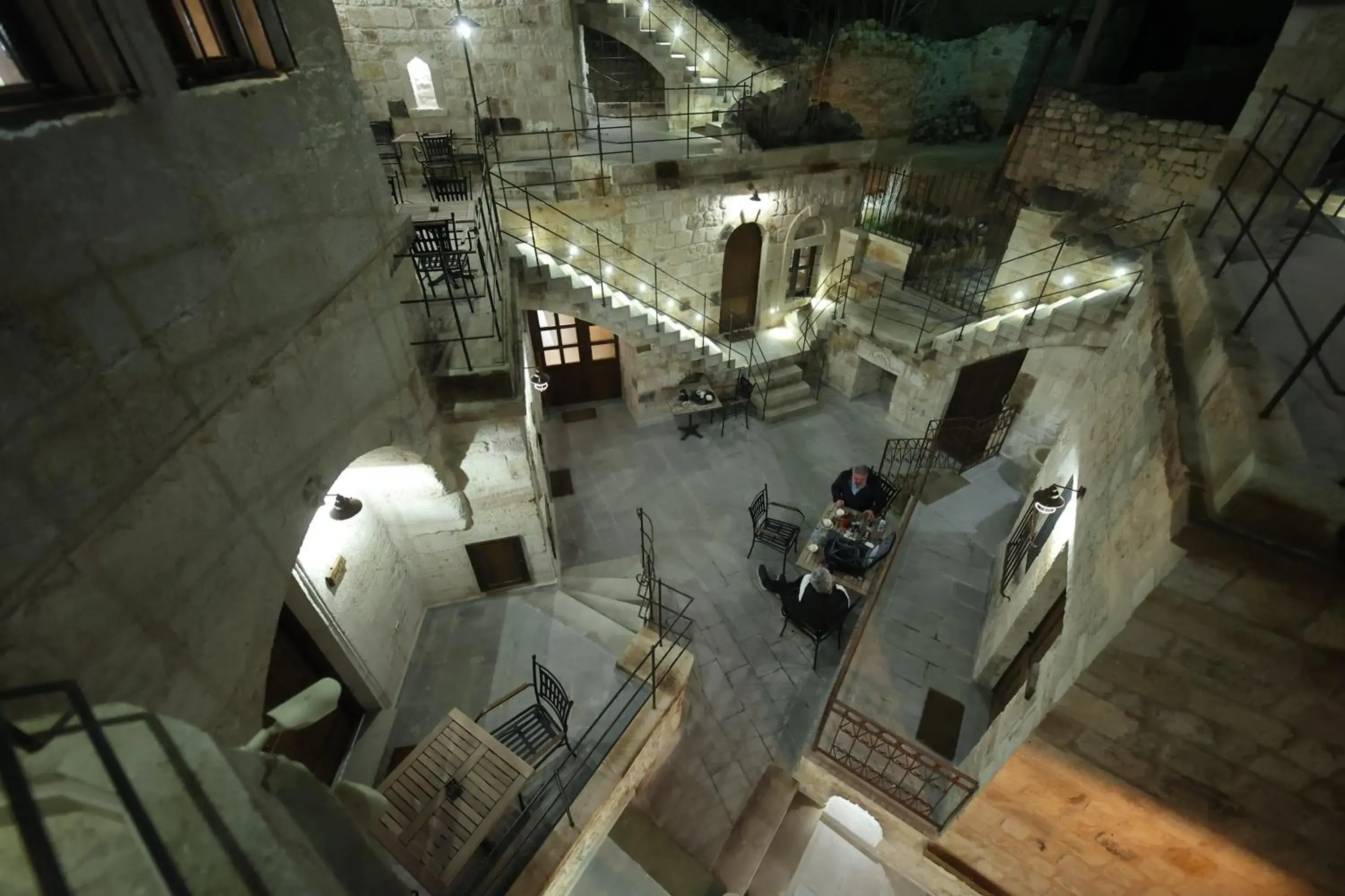 Bird's eye view in Ürgüp Cave Suites Bird's eye view in Ürgüp Cave Suites