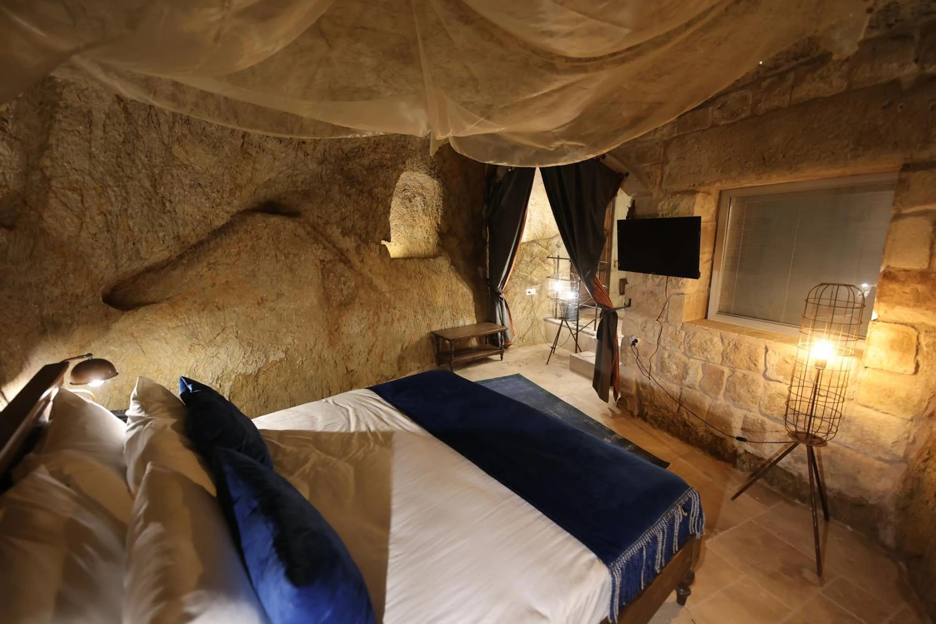 Bedroom, Bed in Ürgüp Cave Suites